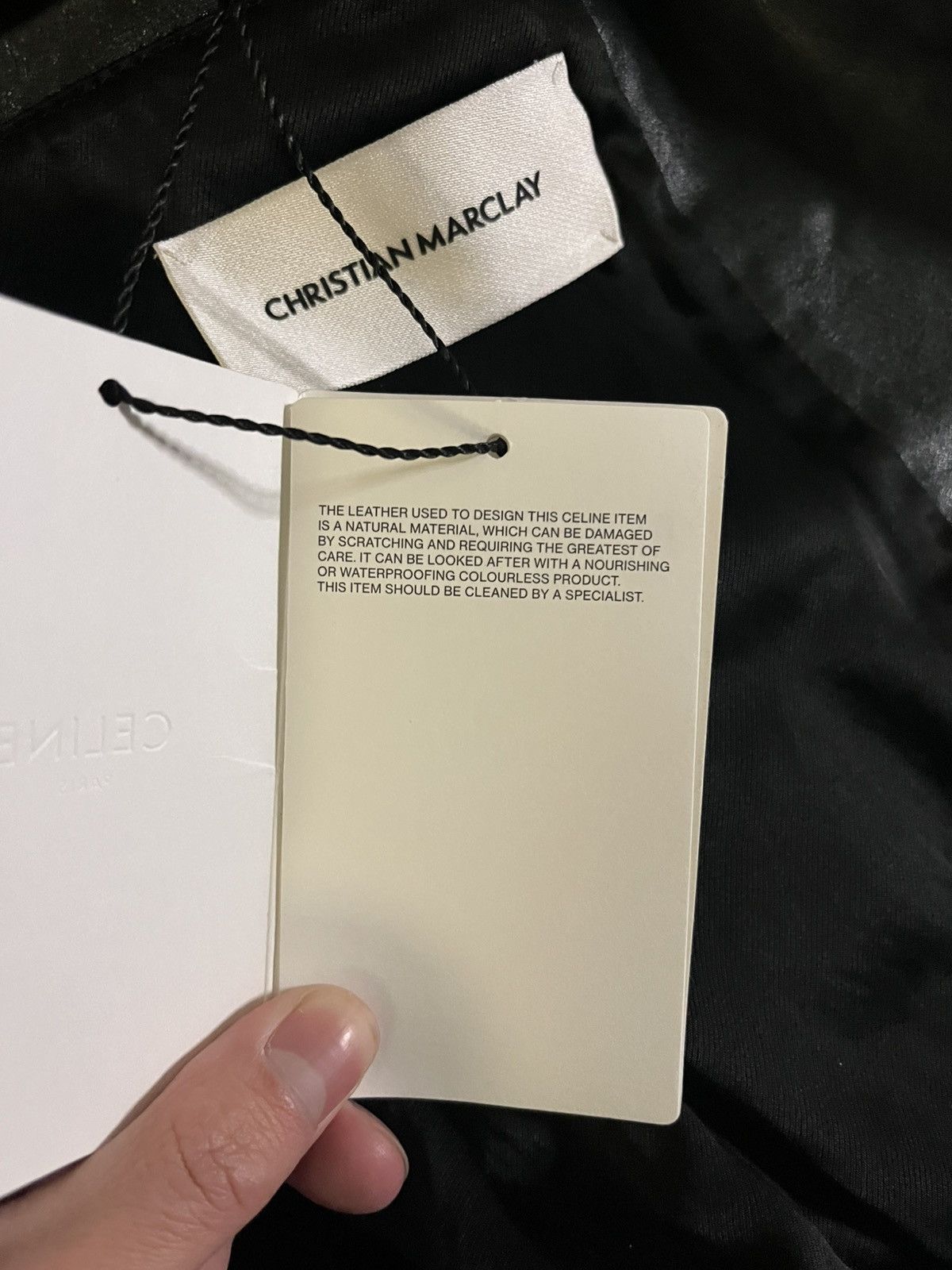 Celine SS19 Celine Classic Rider Christian Marclay Size US M / EU 48-50 / 2 - 14 Thumbnail