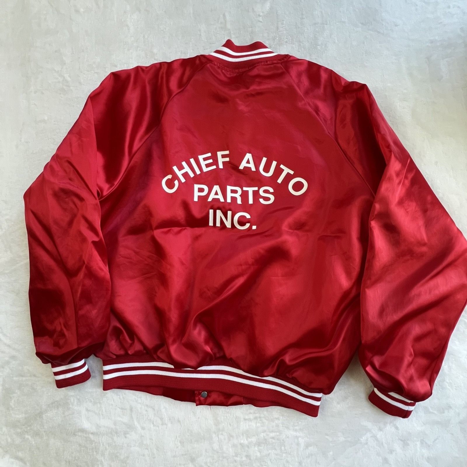 Vintage Vintage K-Brand Citgo Motor Oil Button Up Satin Jacket Men's Size US L / EU 52-54 / 3 - 6 Thumbnail