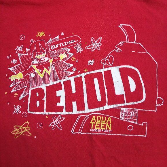 Cartoon Network × Vintage Vintage Aqua Teen Hunger Force Adult Swim T-Shirt Size US XXL / EU 58 / 5 - 1 Thumbnail