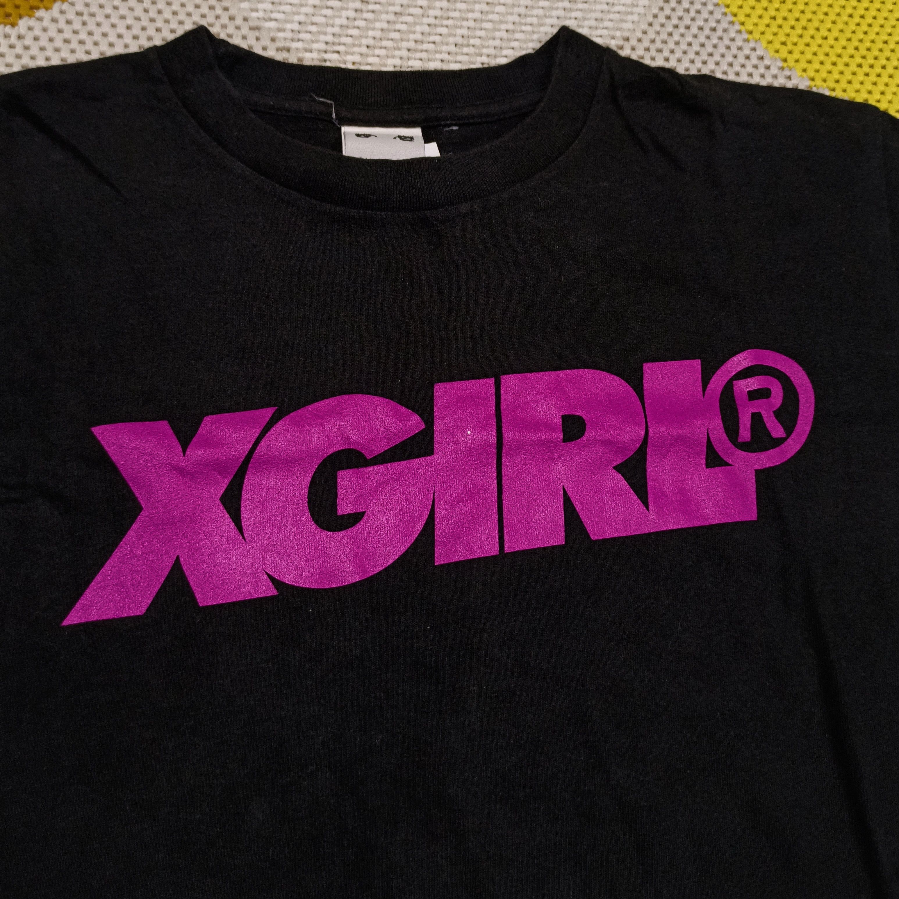 Girl Skateboards × X-Girl Vintage XGirl Spell Out Logo Tshirt Size ONE SIZE - 2 Thumbnail
