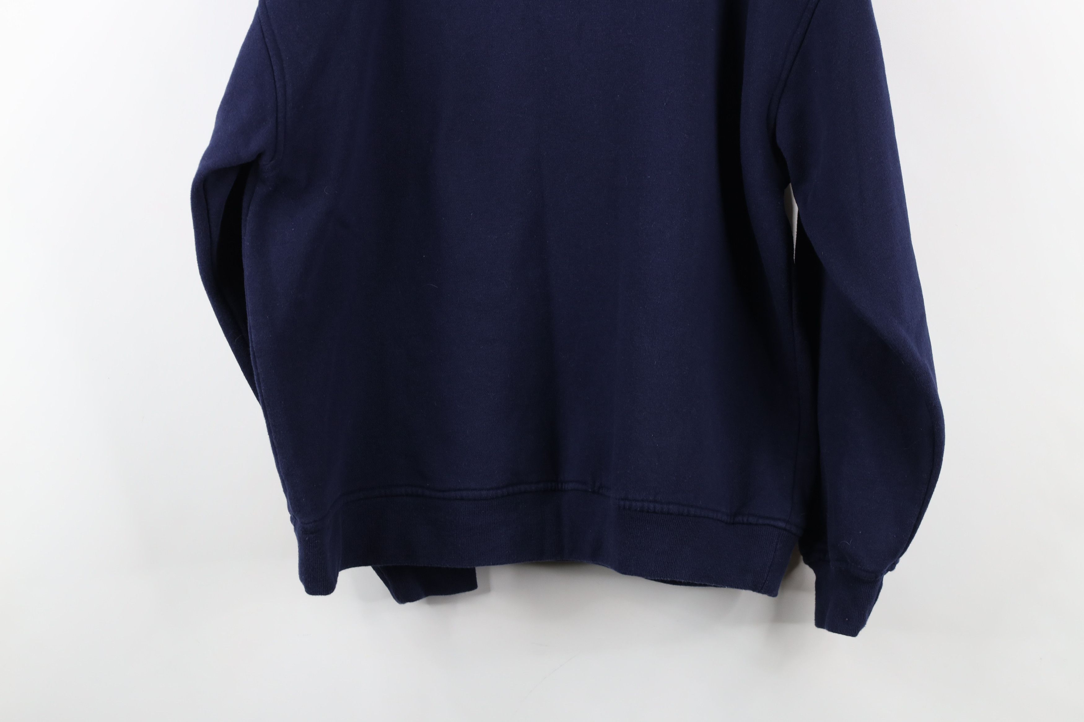 Vintage Vintage 90s Streetwear Pullover Sweatshirt Navy Blue Size US L / EU 52-54 / 3 - 12 Thumbnail