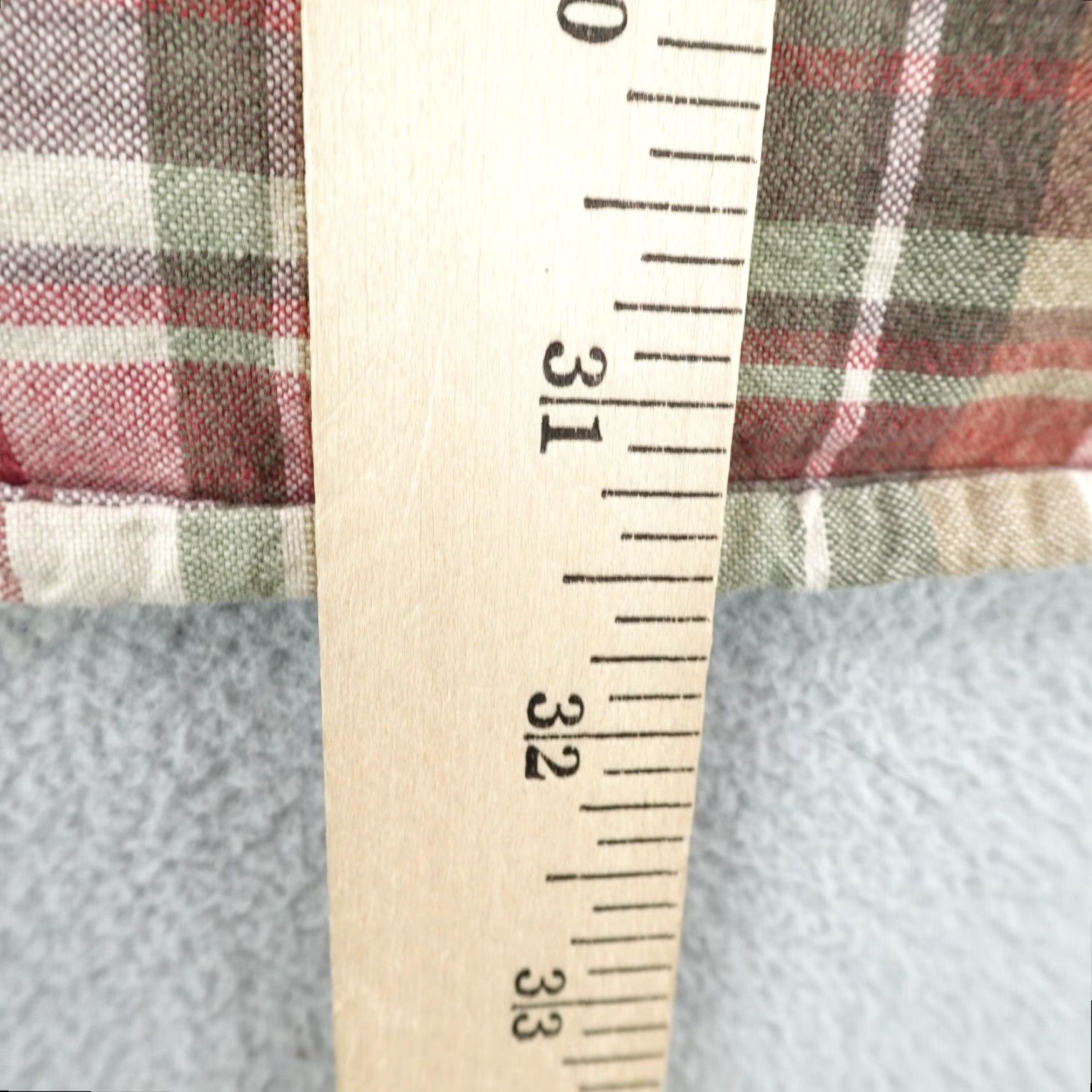 Vintage Woolrich Button-Up Shirt Mens XL Tall Red Beige Plaid Cotton Outdoor Work Size US XL / EU 56 / 4 - 7 Thumbnail