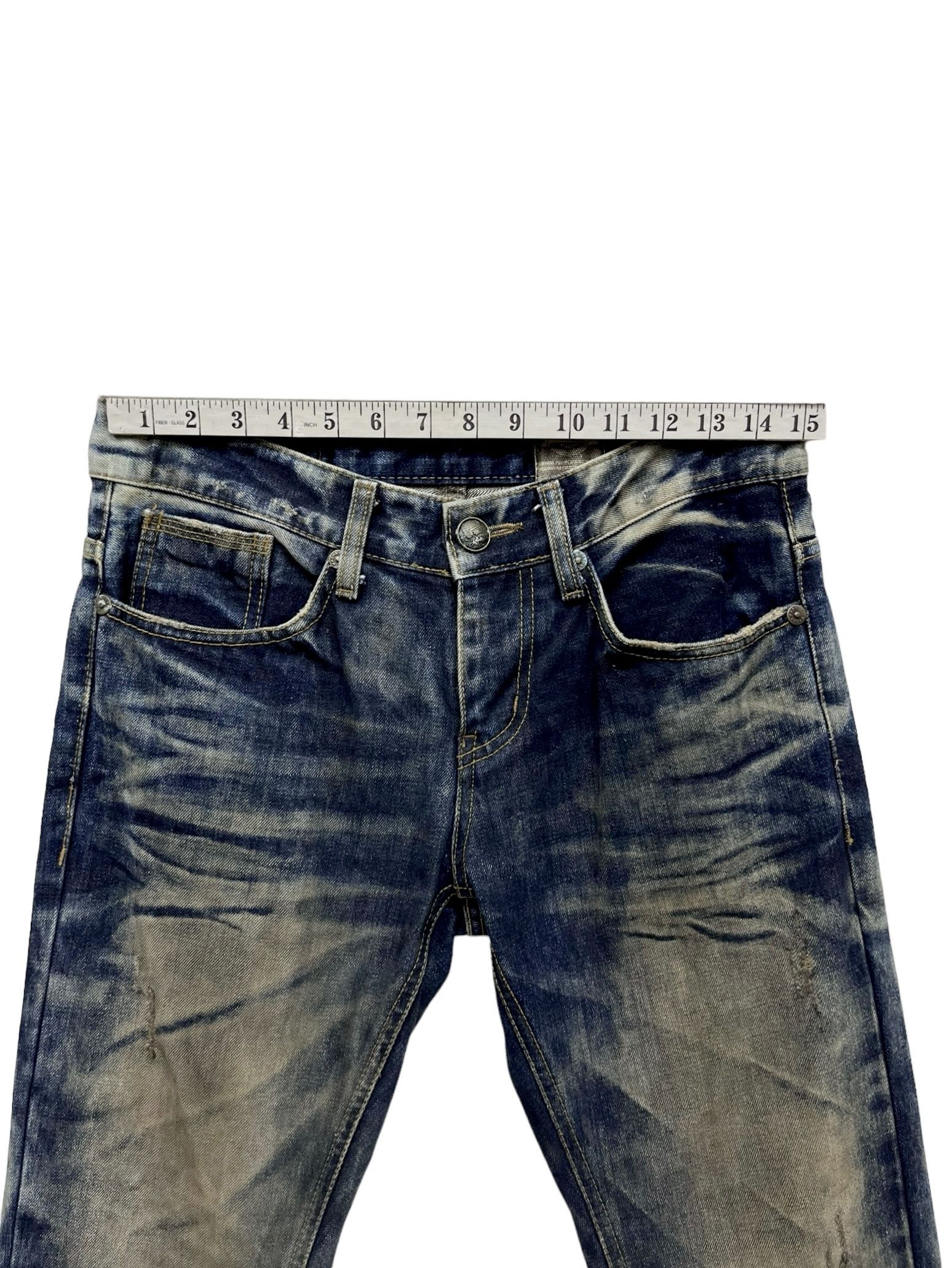 Seditionaries 🔥CRAZY Mudwash Seditionaries Punk Slim Fit Denim Size US 29 - 13 Thumbnail
