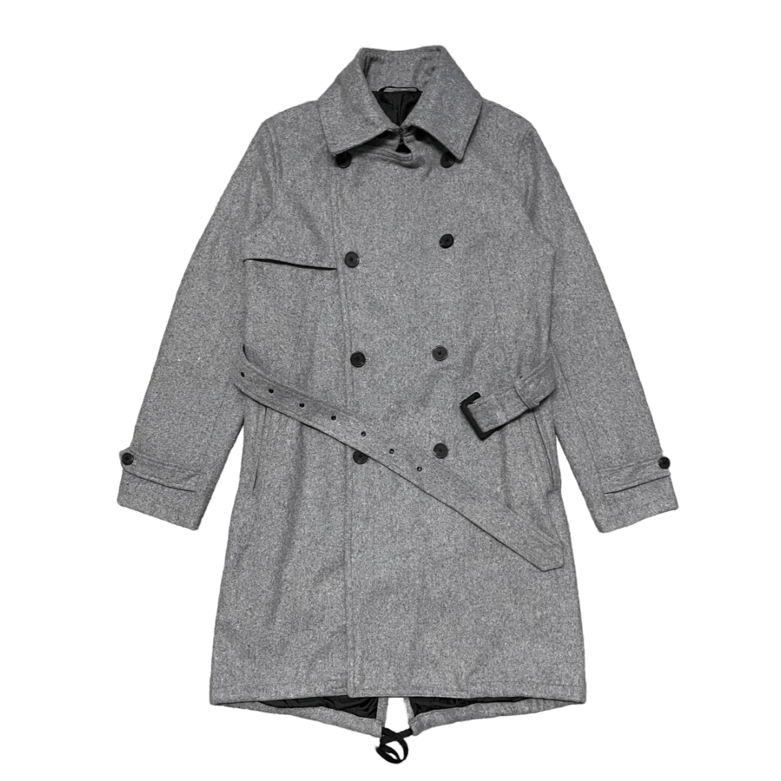 semanticdesign Vintage Semantic Design Long Coat Double Breasted Size US M / EU 48-50 / 2 - 1 Thumbnail