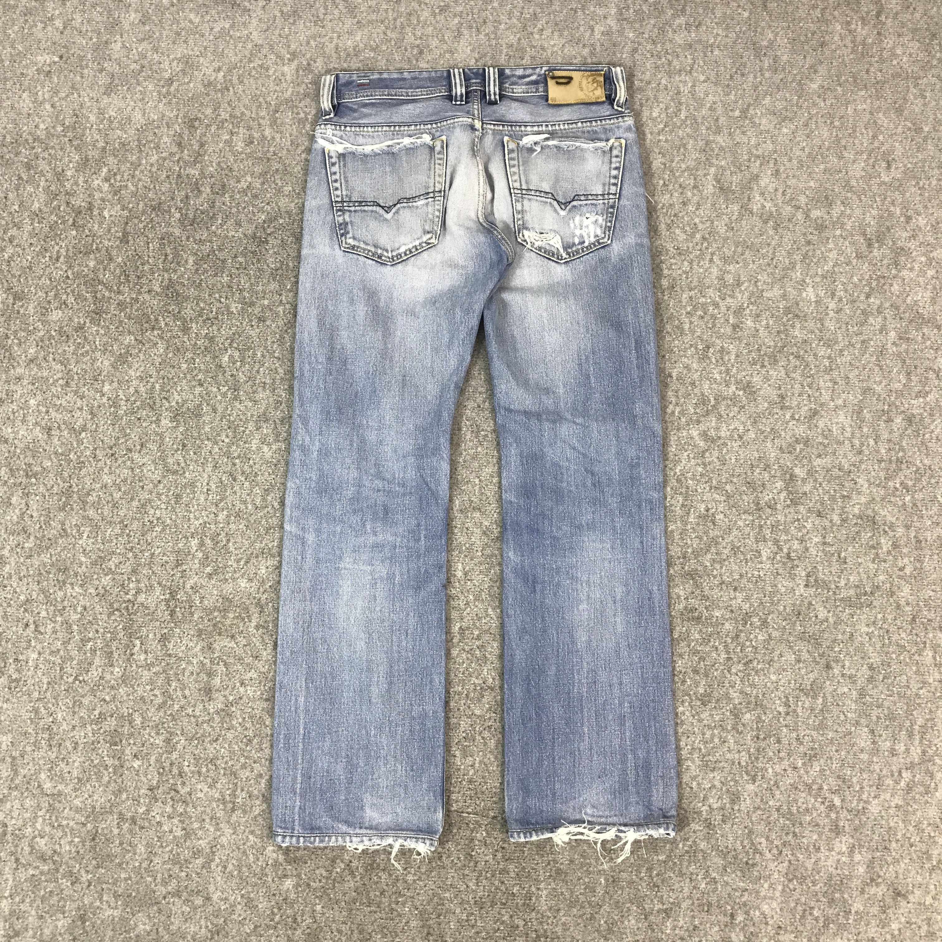 Diesel DIESEL INDUSTRIES DISTRESSED DENIM K54B16 Size US 29 - 4 Thumbnail