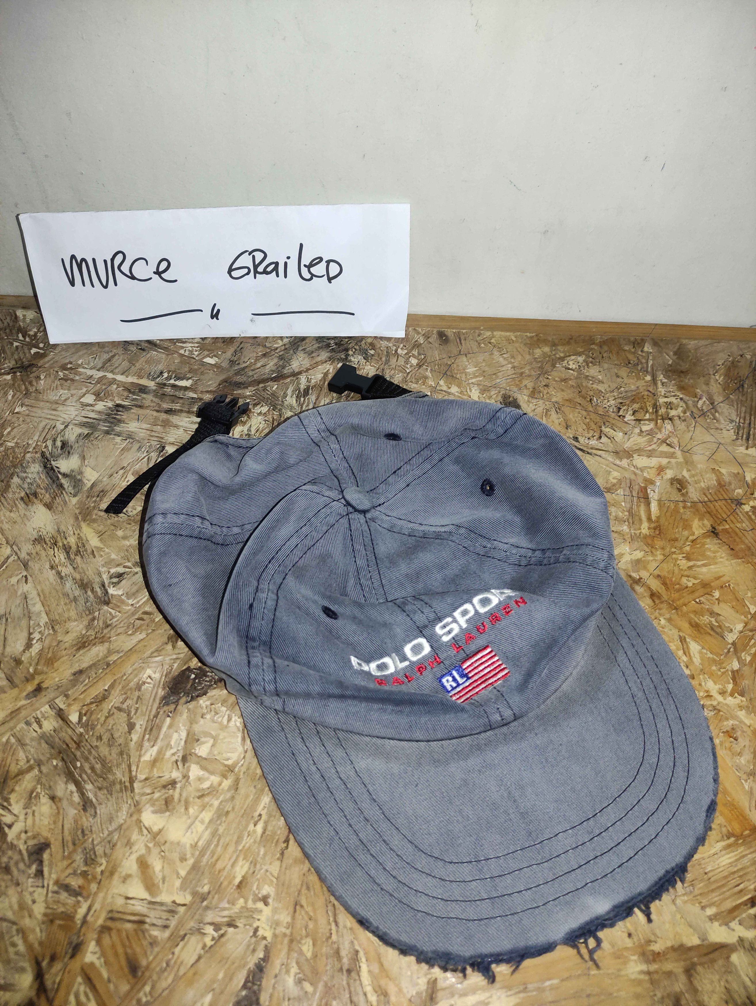 Polo Ralph Lauren × Ralph Lauren Sport × Vintage Polo Sport Ralph Lauren Cap Size ONE SIZE - 5 Thumbnail