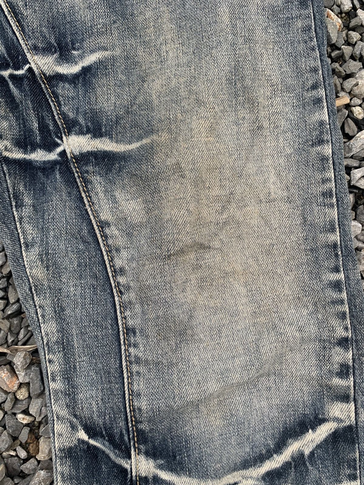 PPFM PPFM BANANA CURVE CUT BANANA JAPANESE PUNK RUSTY DENIM Size US 32 / EU 48 - 16 Thumbnail