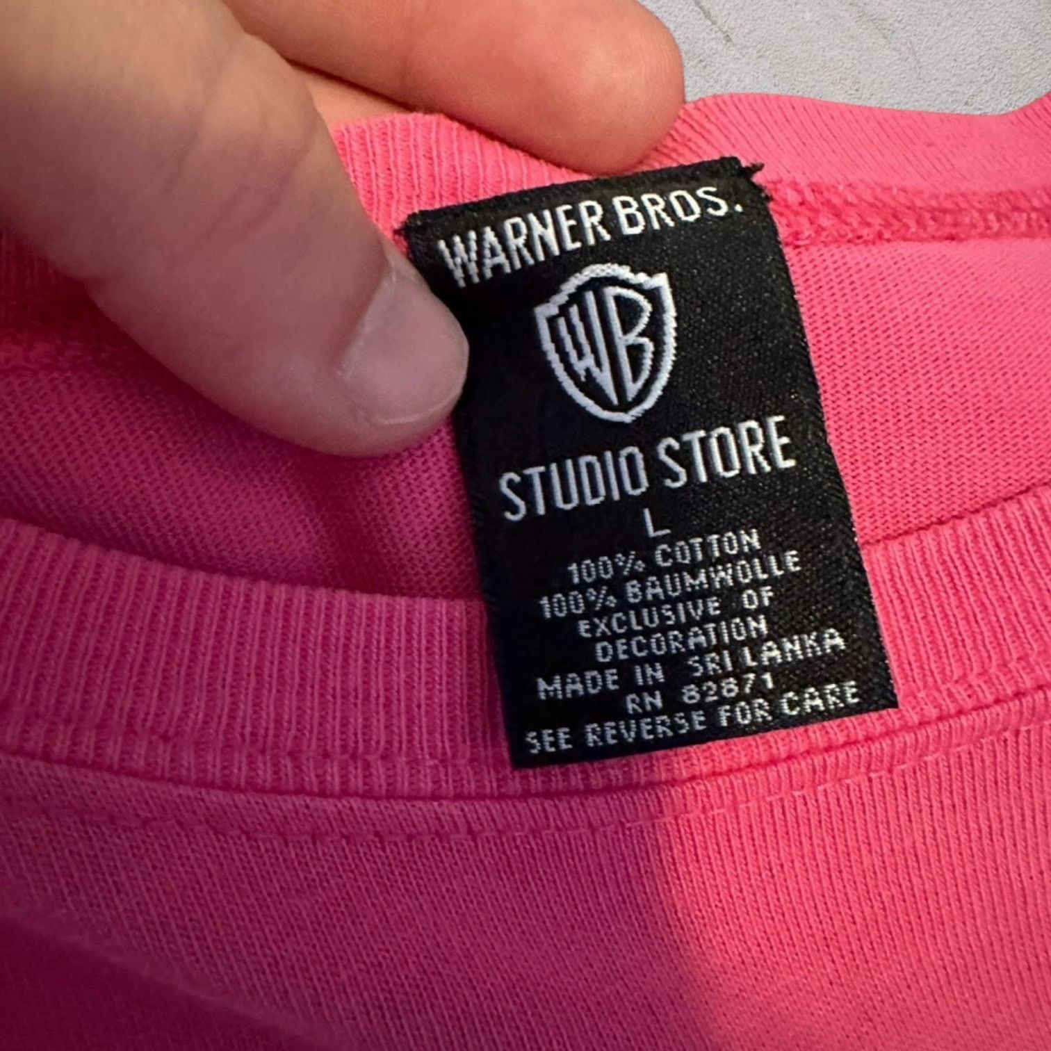 Other 1997 embroidered Warner bros looney tunes pink pocket shirt Size US L / EU 52-54 / 3 - 3 Thumbnail