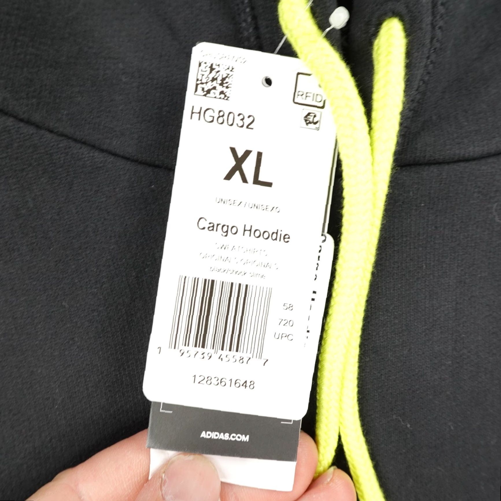 Adidas Adidas Ivy Park Peloton Hoodie Men XL Heavyweight Sweatshirt Pullover Black Sports Outdoor Size US XL / EU 56 / 4 - 5 Thumbnail