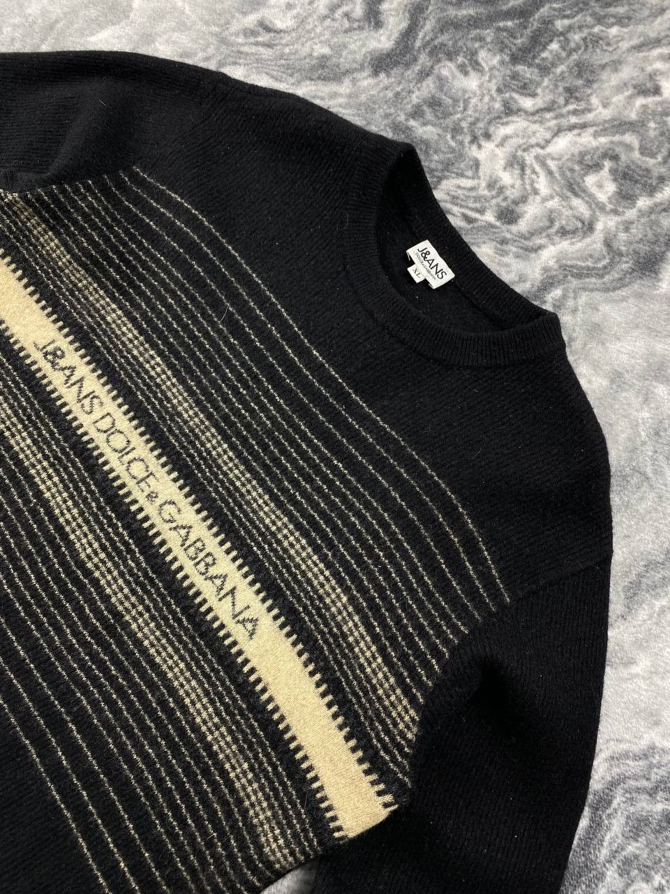 Dolce & Gabbana Vintage J&ANS Dolce & Gabbana Knit Wool Sweater 90s Size US M / EU 48-50 / 2 - 3 Thumbnail
