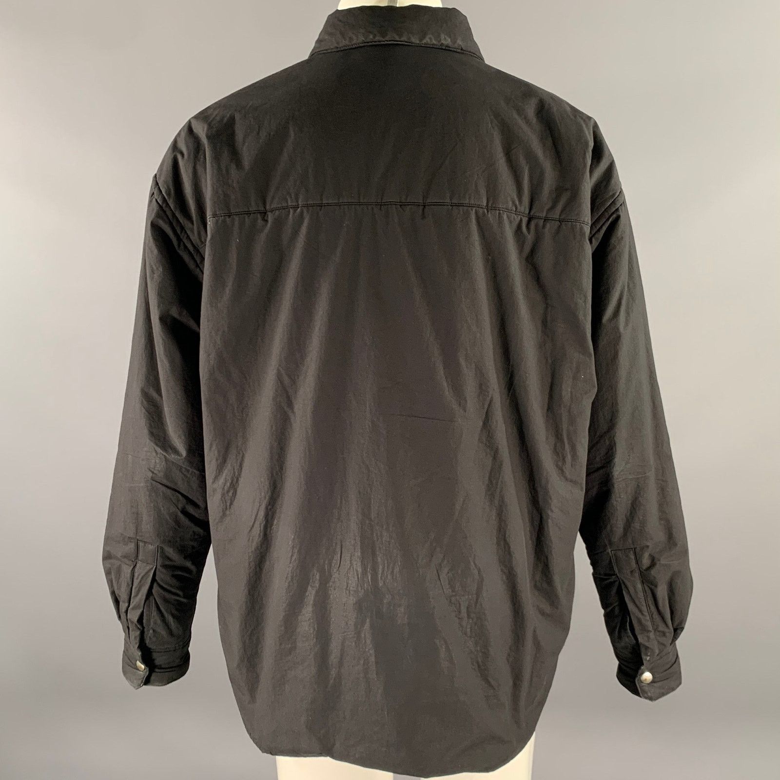 John Elliott JOHN ELLIOTT Size S Black Cotton Shirt Jacket Size US S / EU 44-46 / 1 - 4 Thumbnail