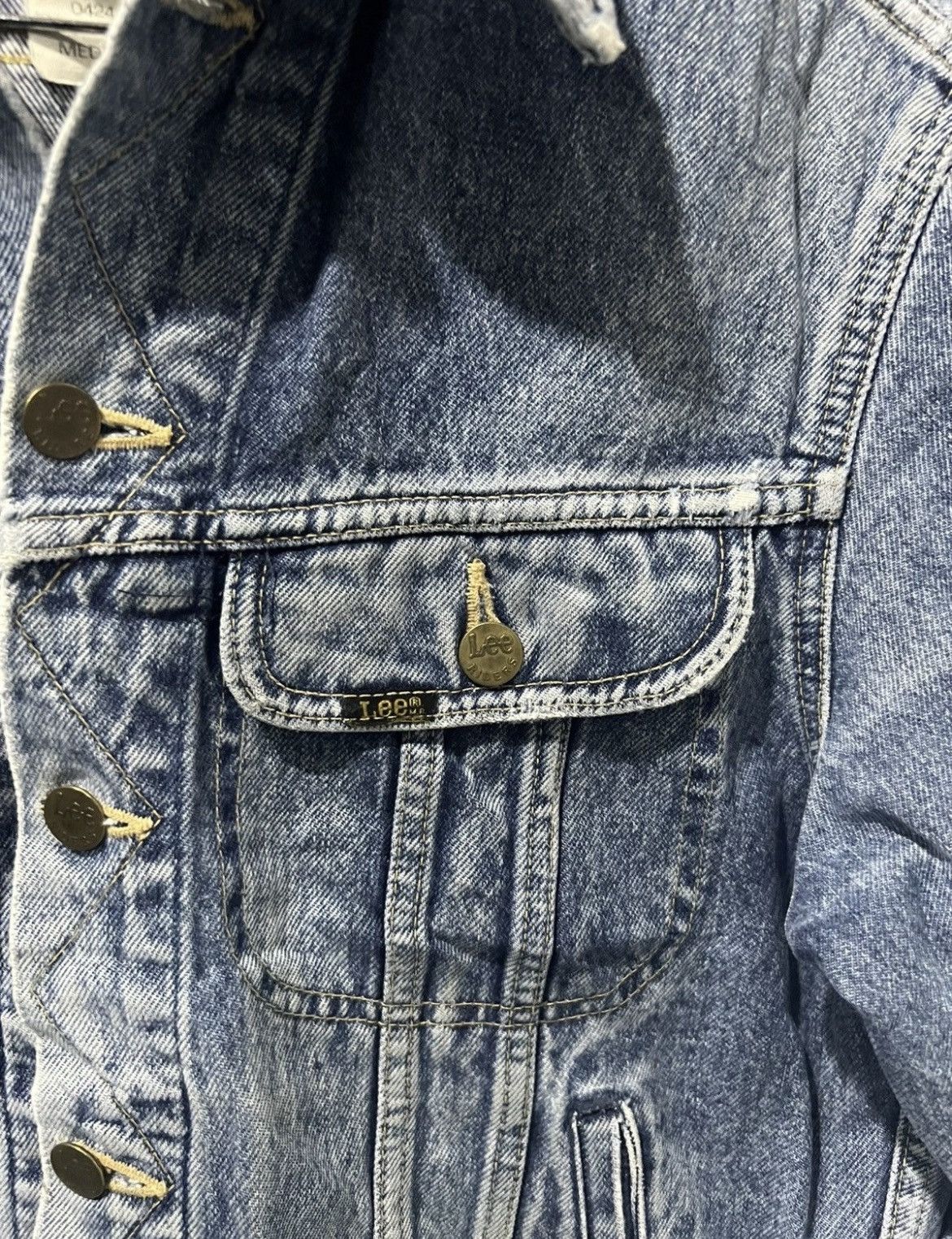 Lee 🔥Vintage Lee Riders x Edwin Denim Trucker Size US S / EU 44-46 / 1 - 16 Thumbnail