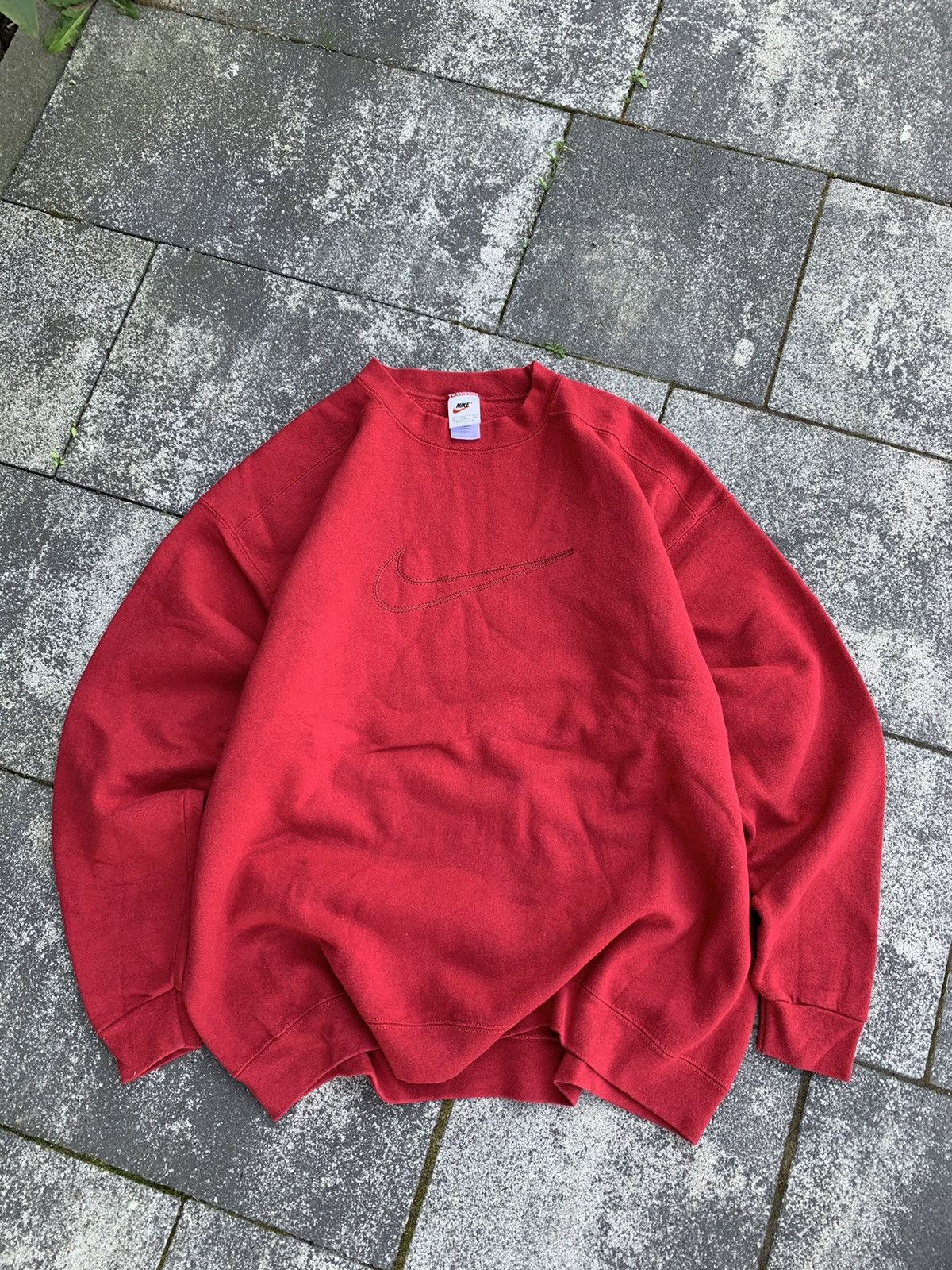 Nike × Vintage 🔥NIKE 90s VINTAGE CREWNECK SWEATSHIRT Size US XL / EU 56 / 4 - 2 Thumbnail