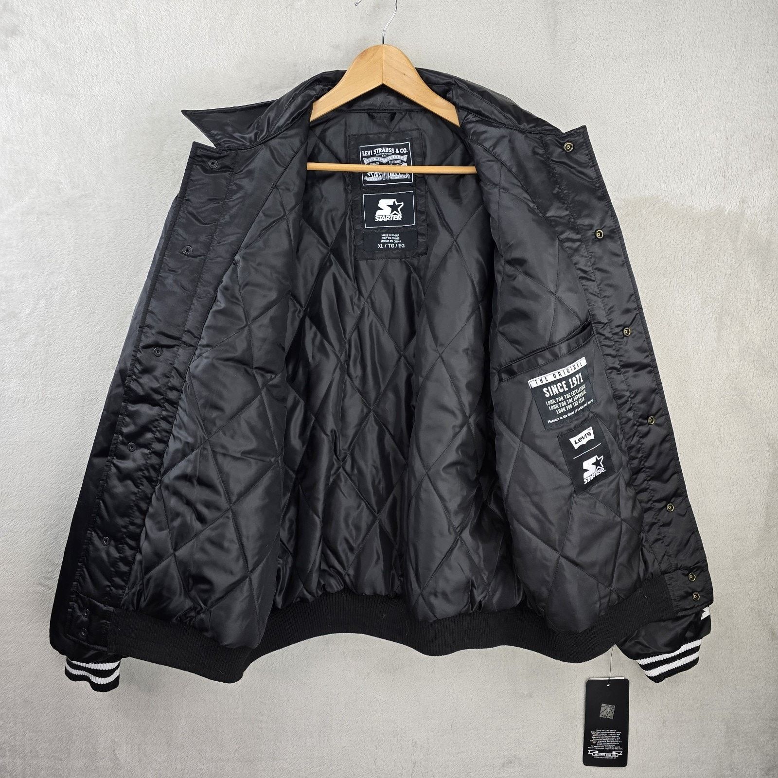 Starter Starter x Levi's Phoenix Suns Jacket Mens XL Trucker Satin Size US XL / EU 56 / 4 - 9 Thumbnail