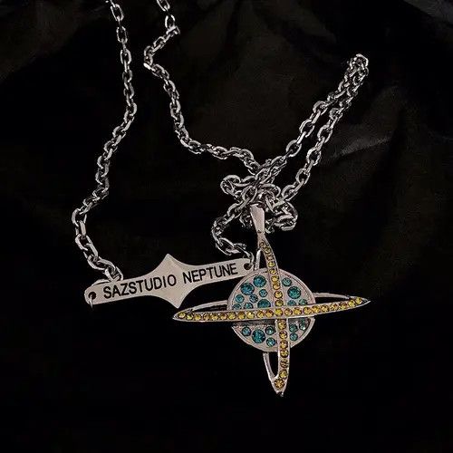 Jewelry × Vintage Retro punk necklace Size ONE SIZE - 4 Thumbnail