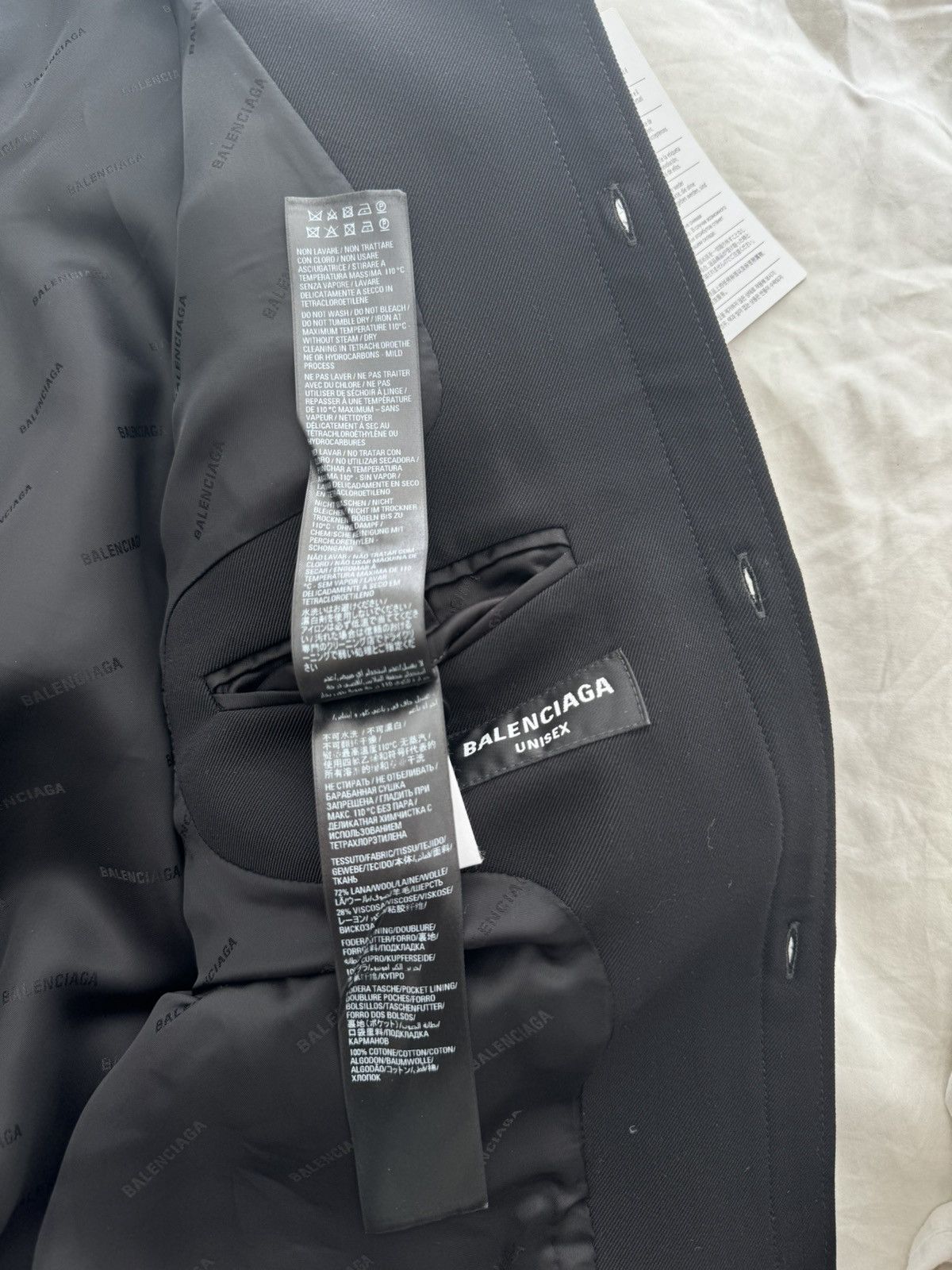 Balenciaga FW22 Lost Tape Wool Twill Overshirt Size US S / EU 44-46 / 1 - 10 Thumbnail