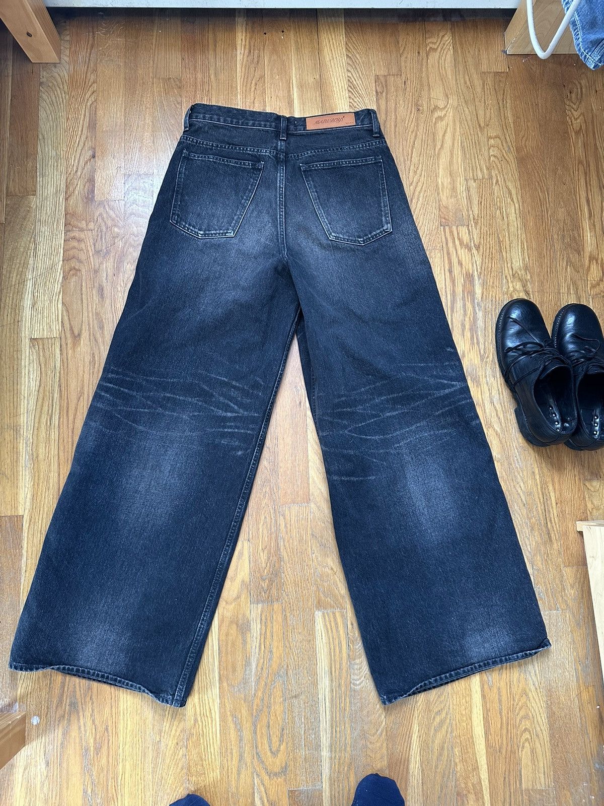 Japanese Brand MASU Masu Boys Baggy Jeans Size US 30 / EU 46 - 17 Thumbnail