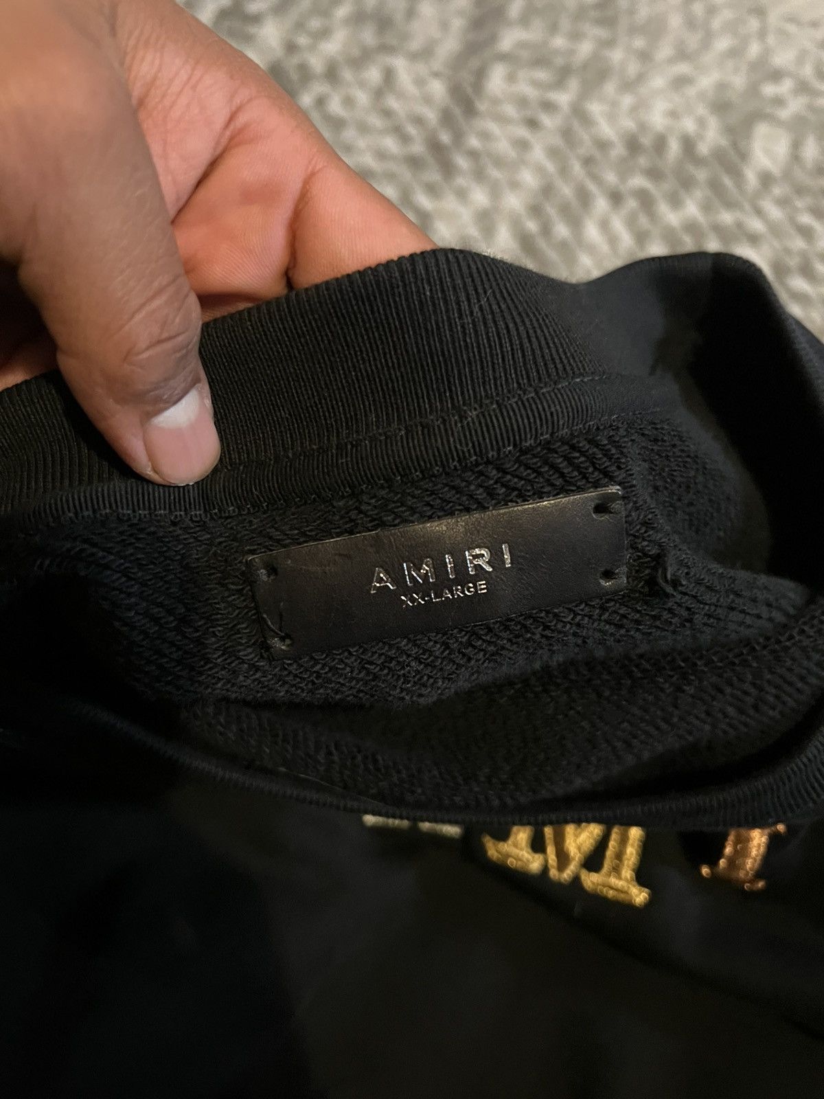 Amiri Amiri crewneck Size US XXL / EU 58 / 5 - 7 Thumbnail