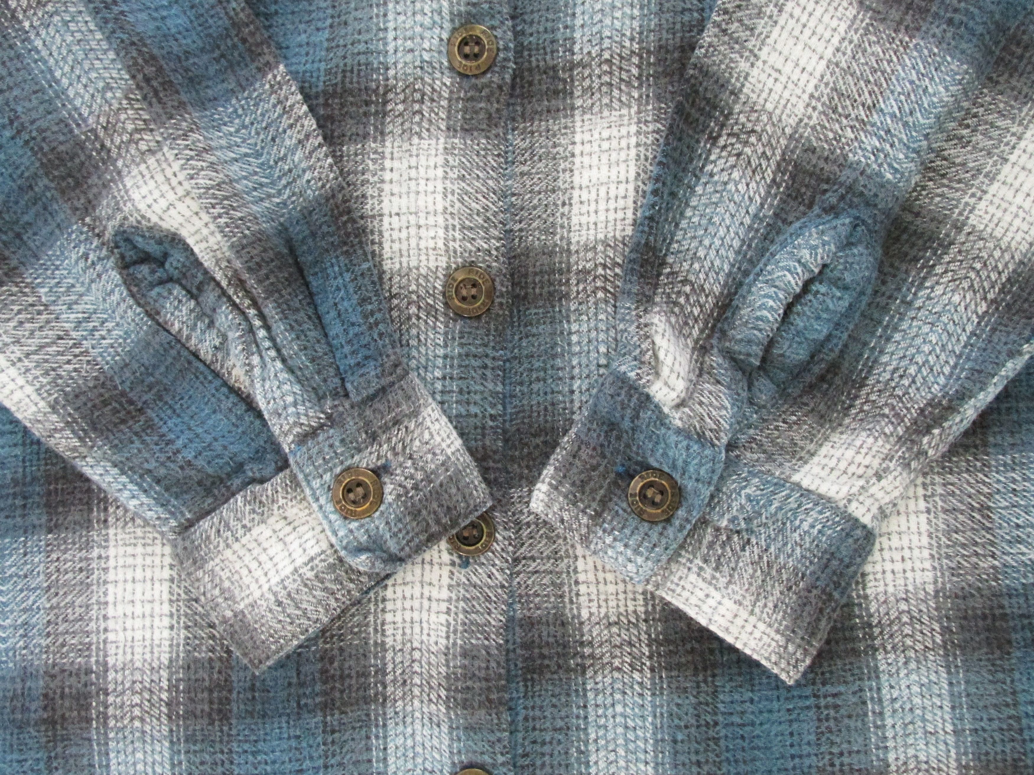 Other Pride Women's Flannel Hoodie Shirt Size Medium (Juniors) Size M / US 6-8 / IT 42-44 - 4 Thumbnail