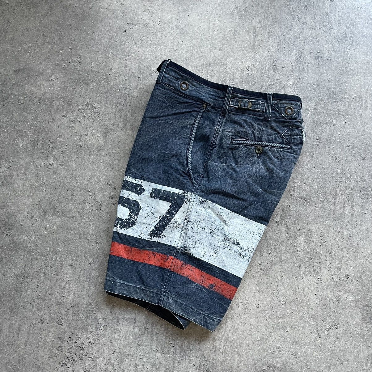 Polo Ralph Lauren × Ralph Lauren × Vintage Polo Ralph Lauren 67 Washed Distressed Vintage Shorts Size US 32 / EU 48 - 2 Thumbnail