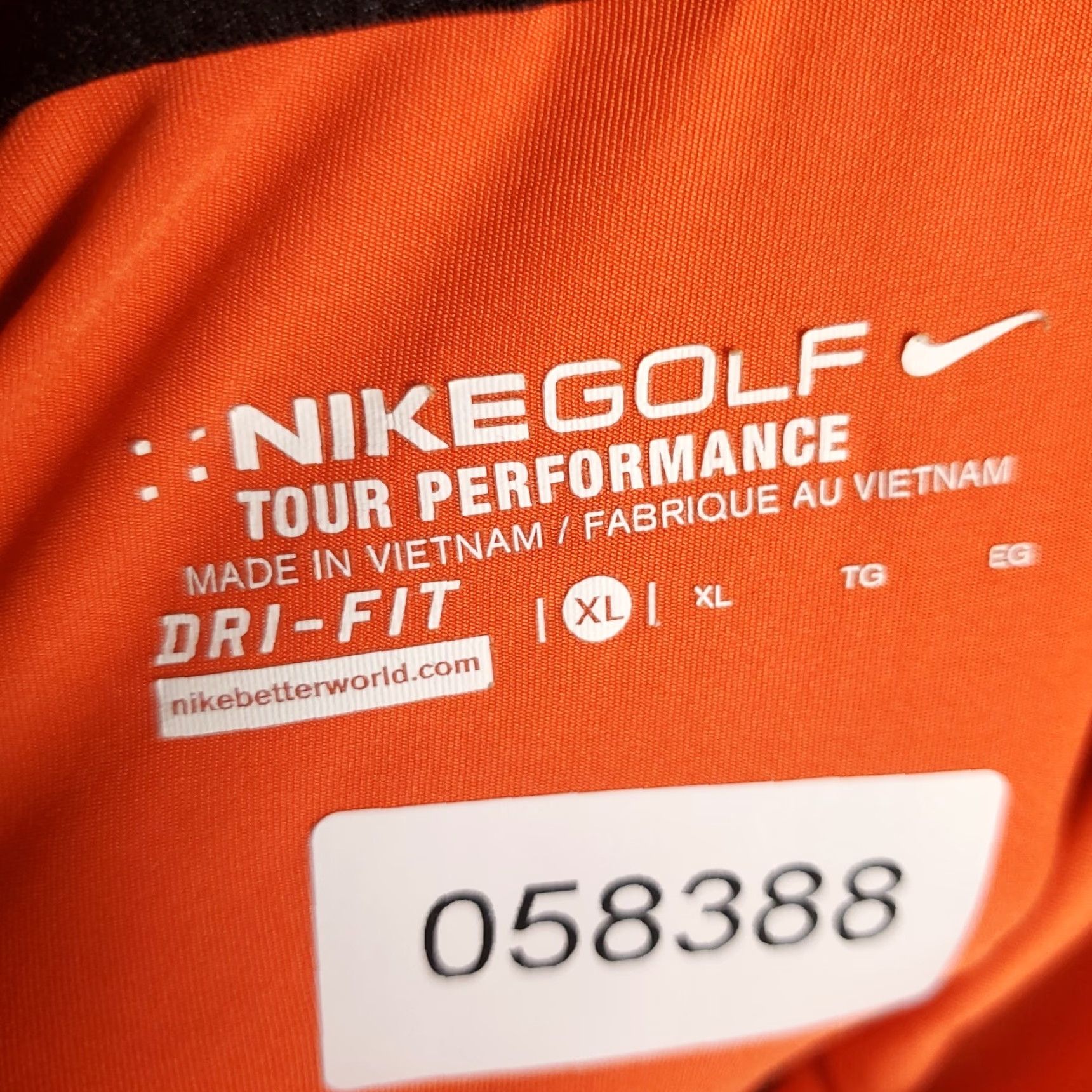 Nike Nike Polo Shirt Mens Size XL Orange Swoosh Golf Casual Short Sleeve Size US XL / EU 56 / 4 - 6 Thumbnail