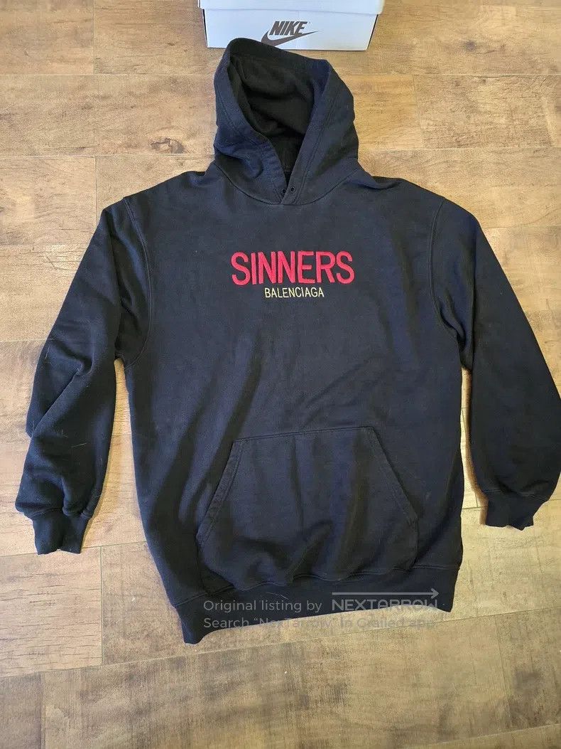 Balenciaga Sinner Hooded Sweatshirt