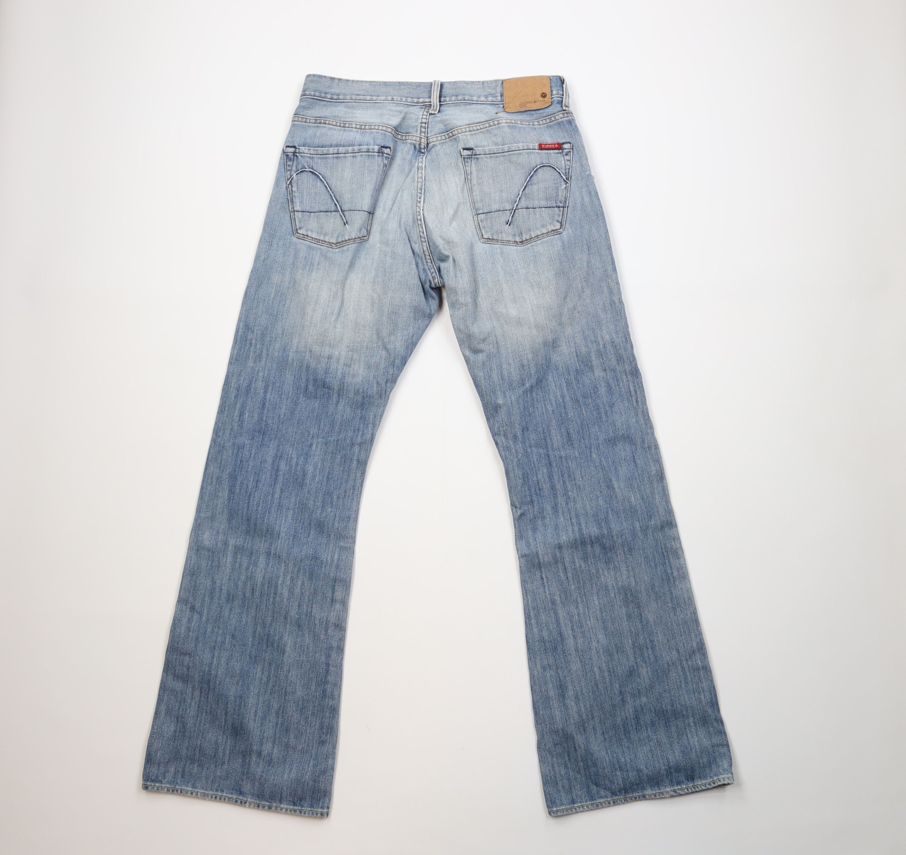 Guess Vintage 90s Y2K Guess Jeans Flared Wide Leg Denim Jeans Blue Size US 34 / EU 50 - 9 Thumbnail