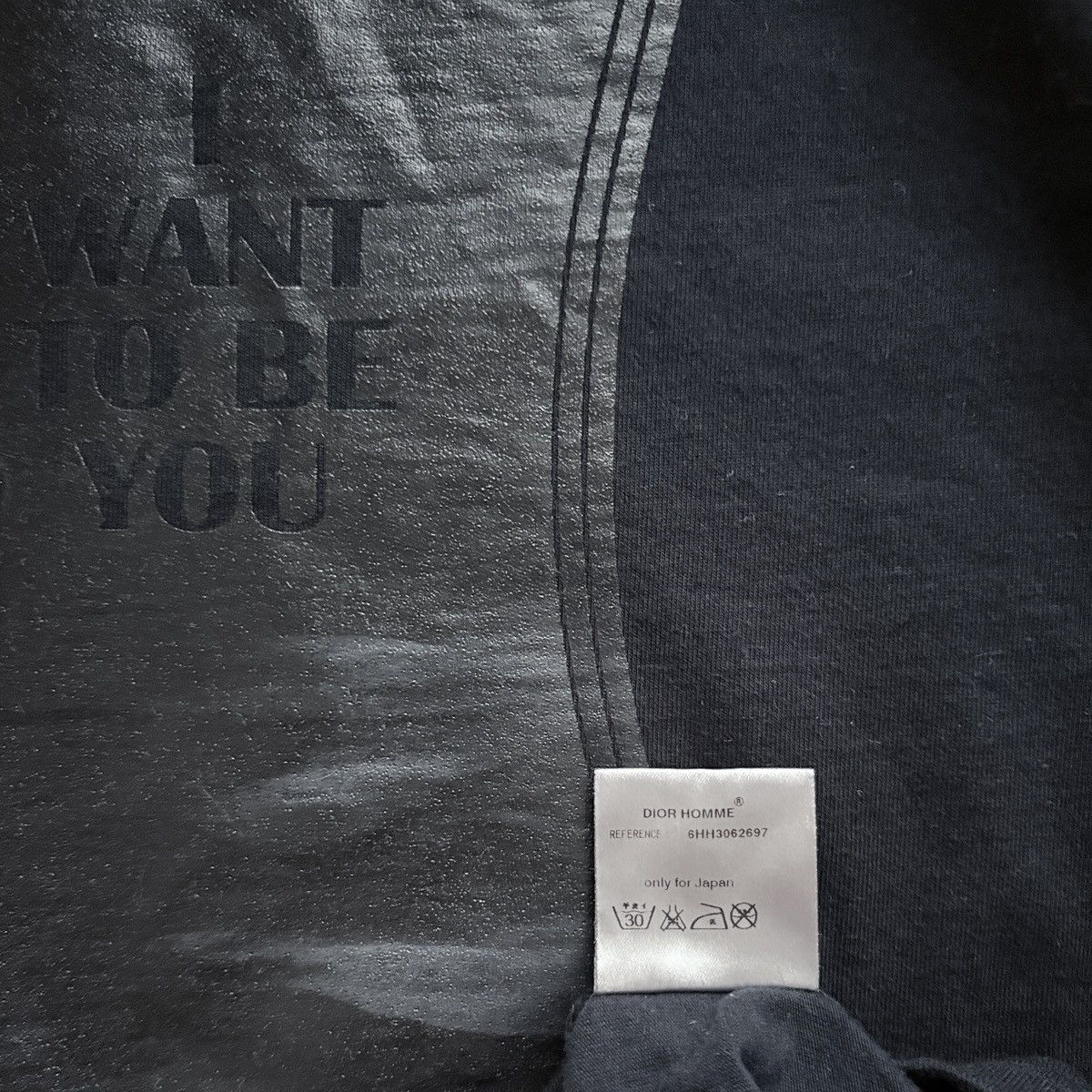 Hedi Slimane Dior Homme AW2006 ”I WANT BE YOU” T-Shirt Size US XS / EU 42 / 0 - 3 Thumbnail