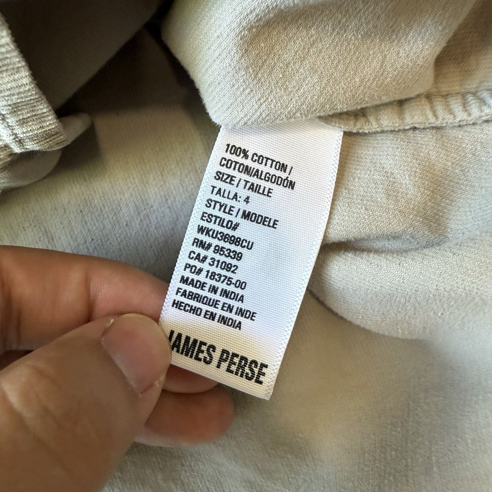 James Perse James Perse Corduory Shirt 4 Button Up Casual Minimalist Size S / US 4 / IT 40 - 6 Thumbnail