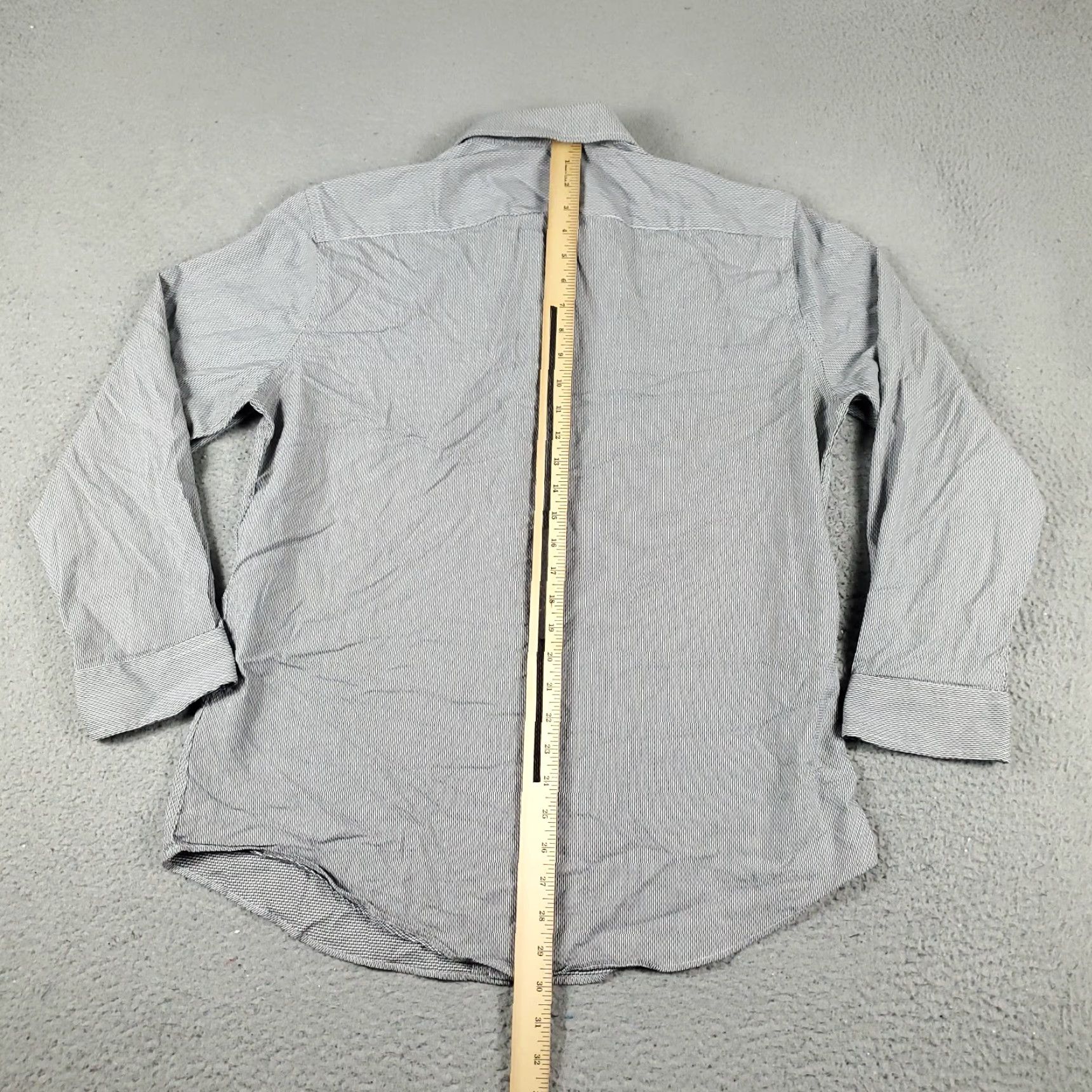 Ben Sherman Ben Sherman Shirt Mens Large Gray Cotton Long Sleeve Button-Up Mens Size US L / EU 52-54 / 3 - 3 Thumbnail