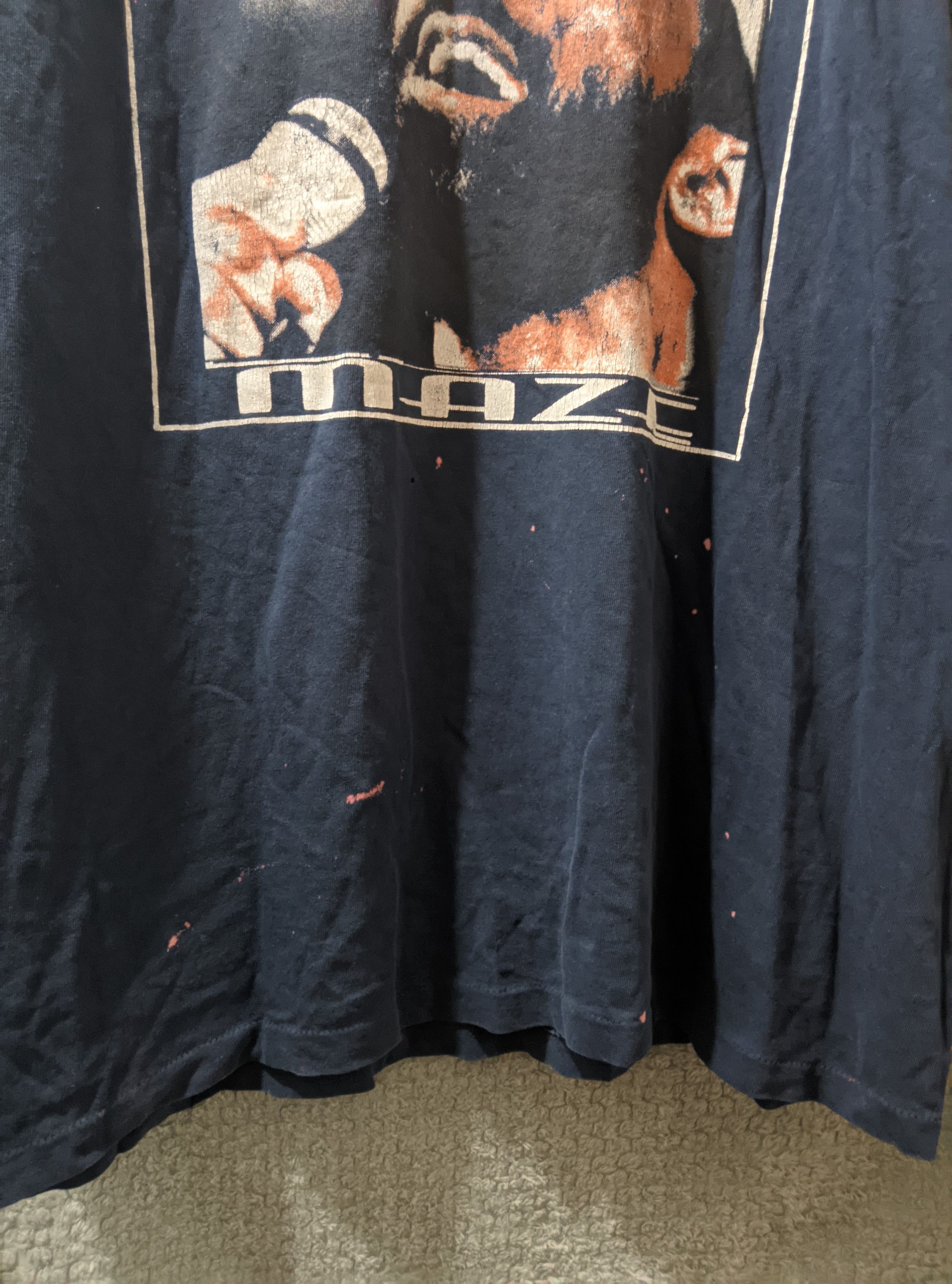 Rap Tees Vintage 90s thrashed maze & Frankie Beverl rap distressed Size US XL / EU 56 / 4 - 8 Thumbnail