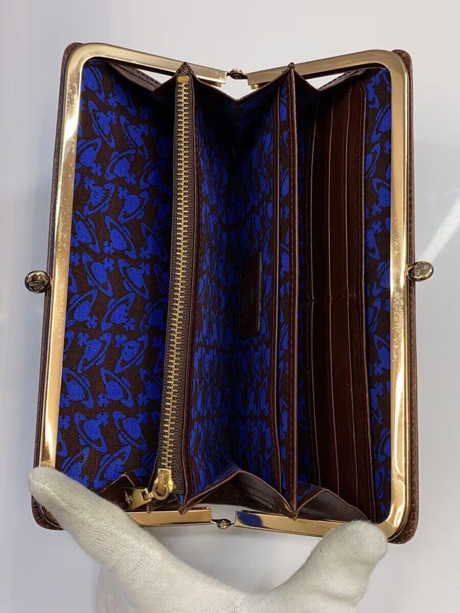 Vivienne Westwood Vivienne Westwood Plain Lthr Long Wallet Brown Size ONE SIZE - 4 Thumbnail