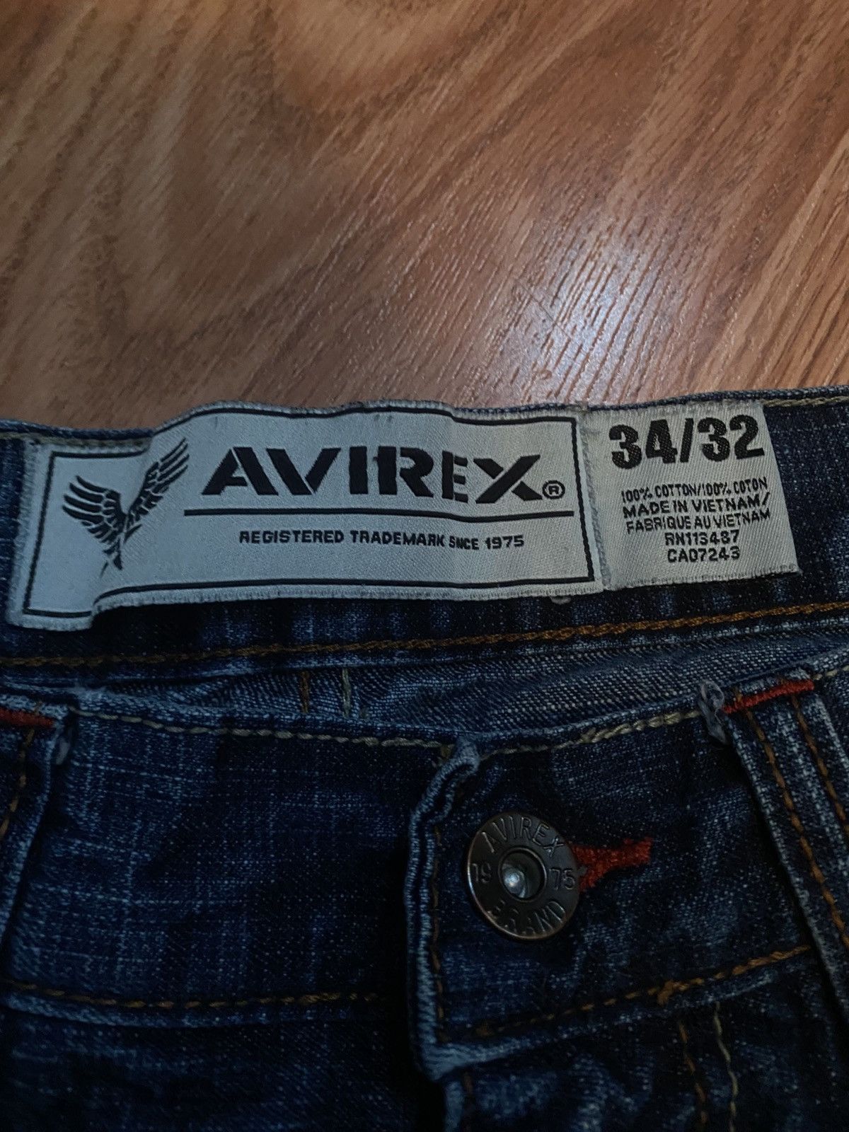 Avirex Vintage avirex baggy jeans Size US 34 / EU 50 - 4 Thumbnail