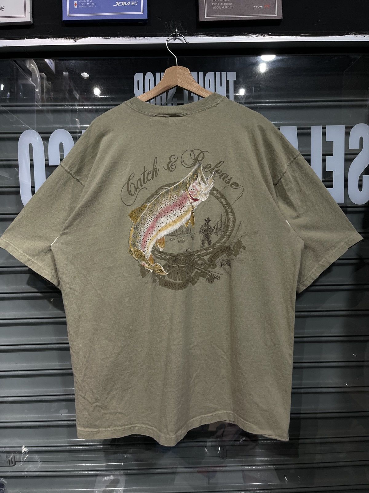 Eddie Bauer Vintage 80s/90s Eddie Bauer "Catch & Release" Size US XL / EU 56 / 4 - 1 Thumbnail