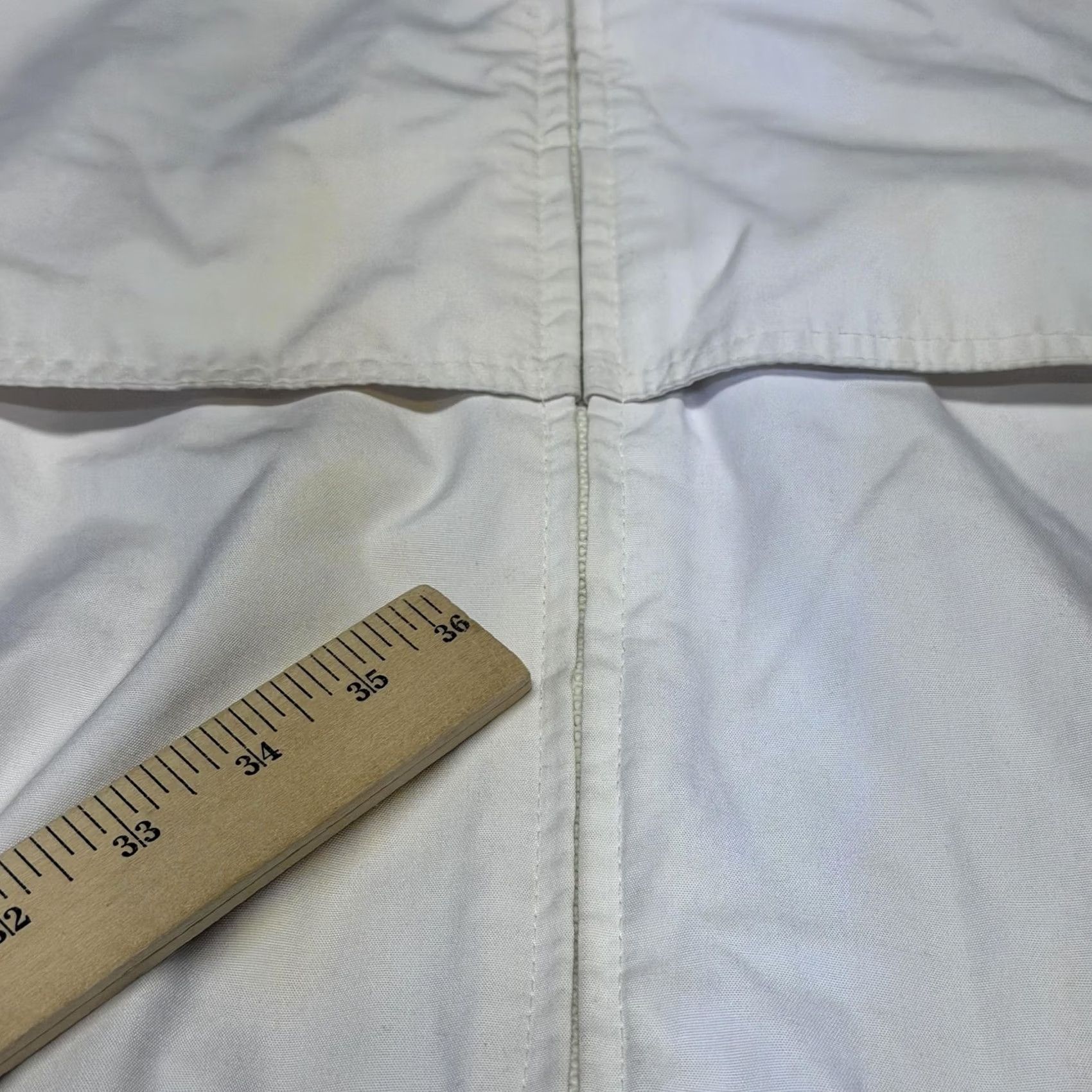 London Fog VINTAGE London Fog Jacket Mens M White Windbreaker Elastic Waist Short Length Size US M / EU 48-50 / 2 - 3 Thumbnail