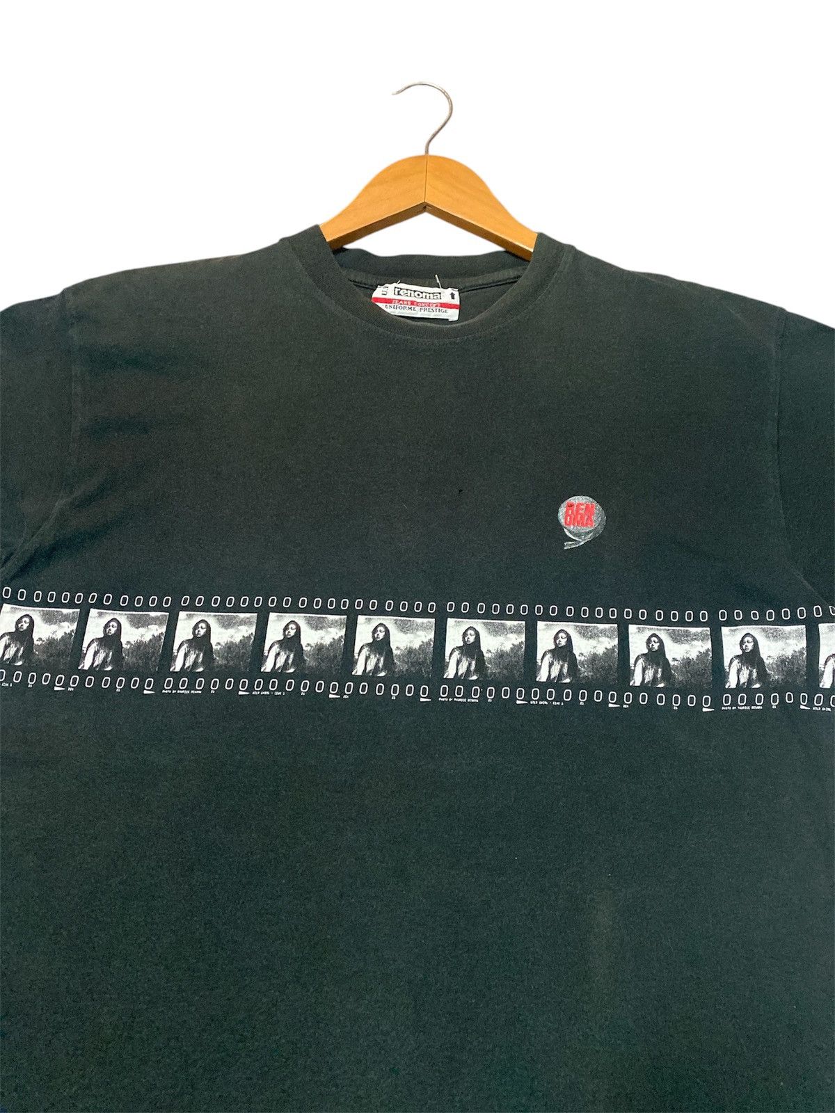 Designer × Renoma × Vintage 💥RARE💥VINTAGE 90S RENOMA UP PHOTO FILM ROLL SHIRT TEE✨ Size US M / EU 48-50 / 2 - 5 Thumbnail