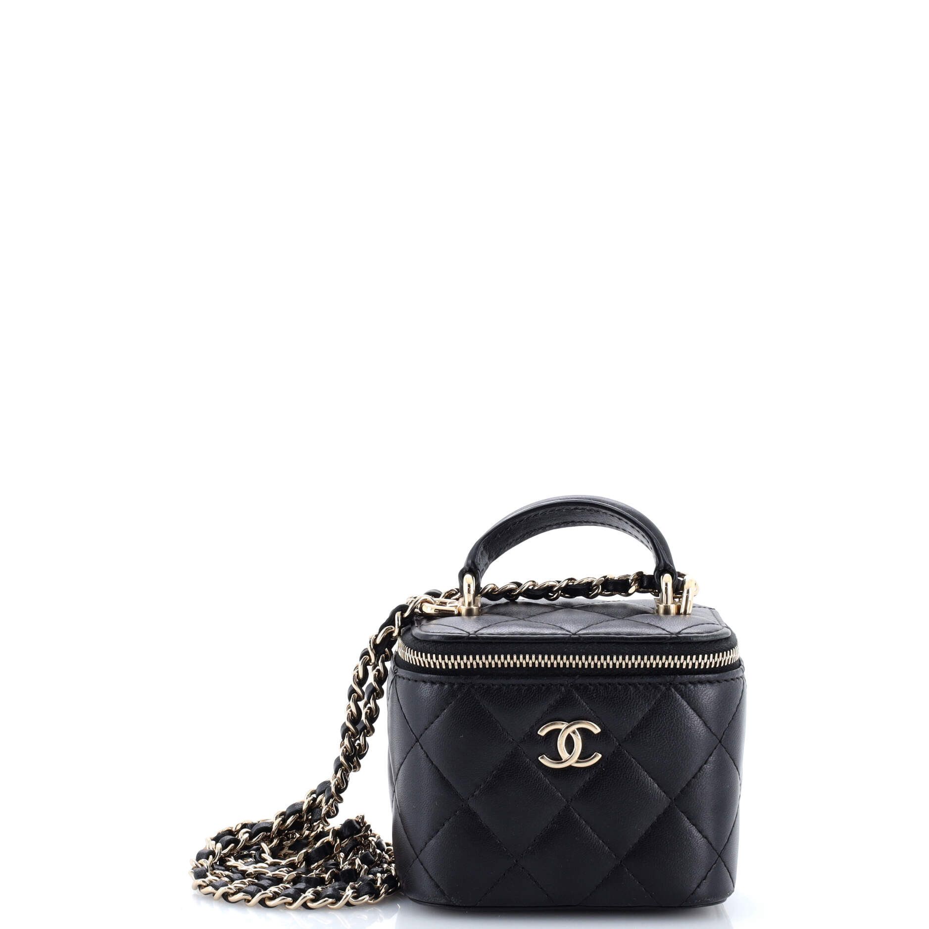 Chanel Classic Top Handle Vanity Case with Chain Size ONE SIZE - 1 Thumbnail