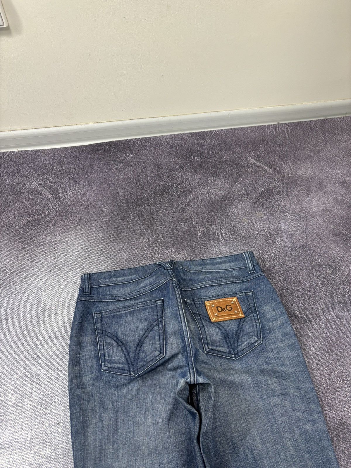 Dolce & Gabbana Dolce & Gabbana Women’s Slimmy Straight Fit Blue Denim Jeans Size 27" / US 4 / IT 40 - 13 Thumbnail