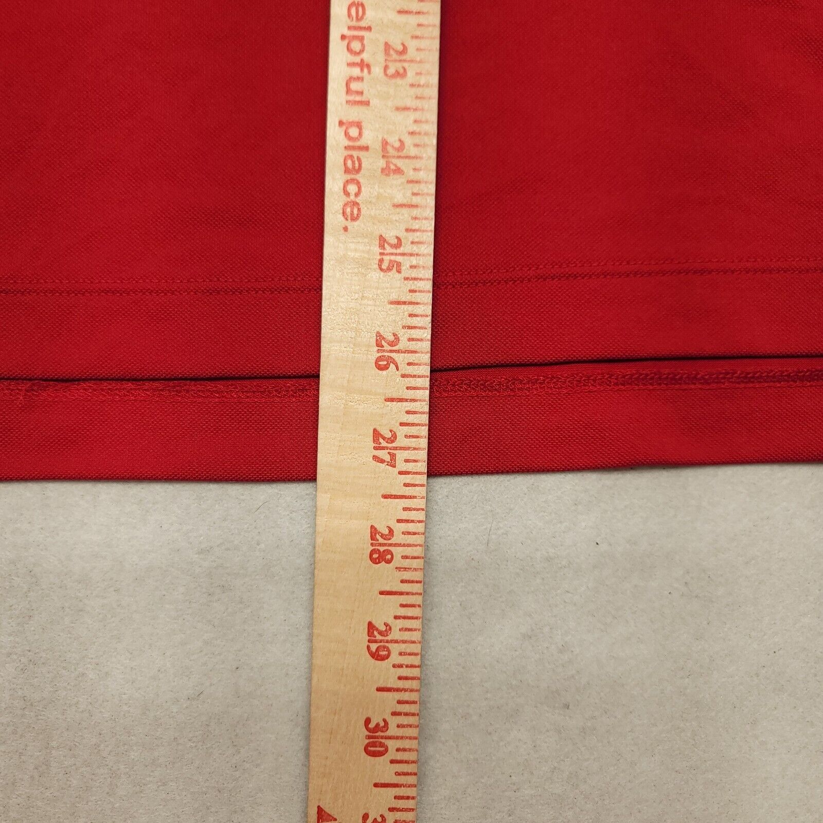 Lands' End Lands End Casual Pullover Polo Shirt Adult Mens Size M Red Size US M / EU 48-50 / 2 - 7 Thumbnail