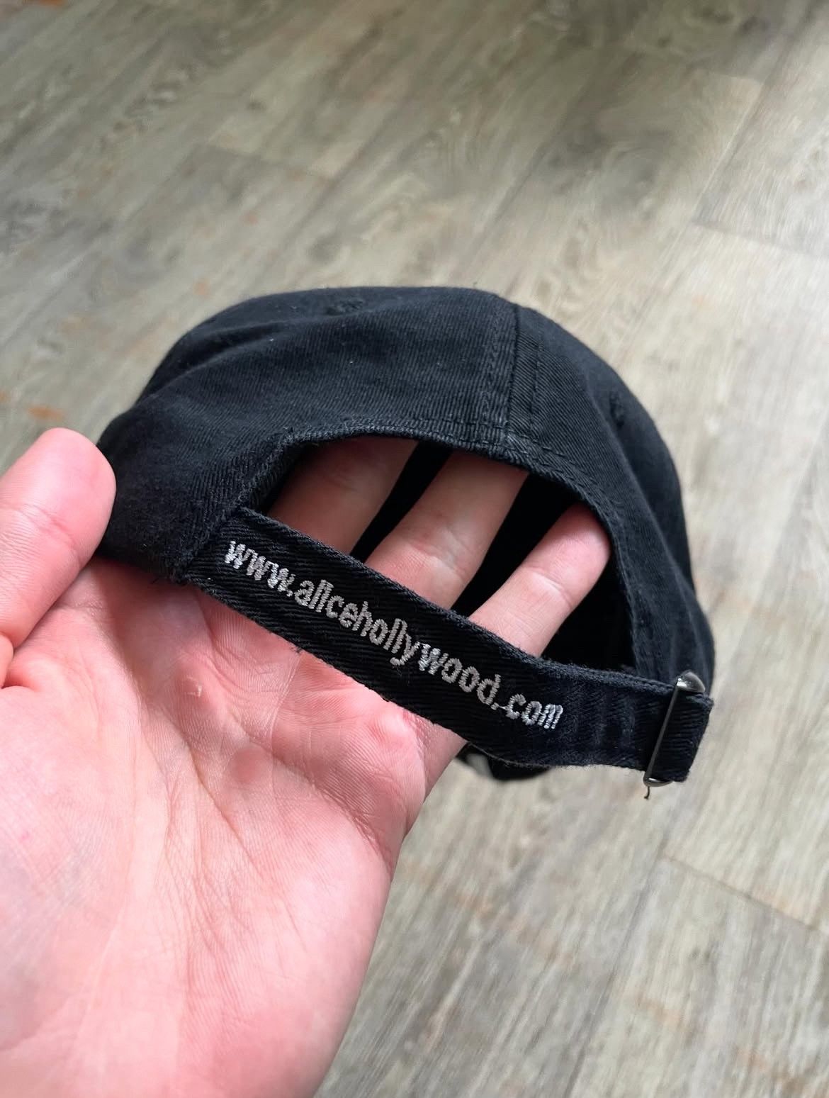 Alice Hollywood ALICE HOLLYWOOD OG WEST COAST CHOPPERS LOGO BLACK HAT Size ONE SIZE - 3 Thumbnail