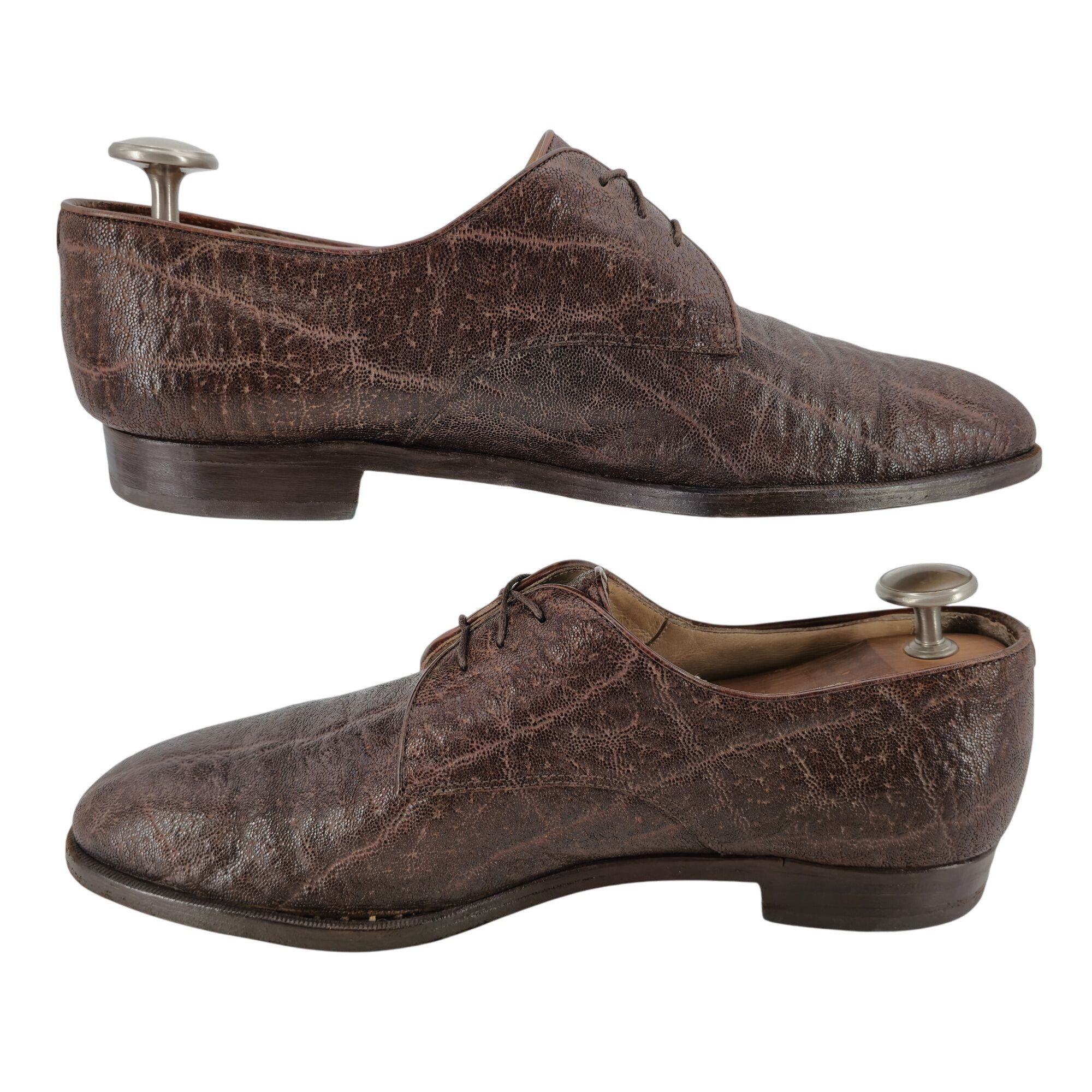 Church's Vintage Church's Custom Grade Exotic Elephant Trunk Brown 10 Size US 10 / EU 43 - 7 Thumbnail
