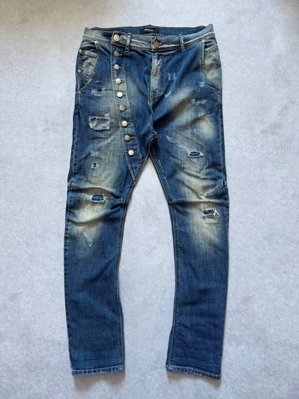 Imperial Vintage Imperial Y2K Distressed Denim Jeans Size US 30 / EU 46 - 1 Thumbnail