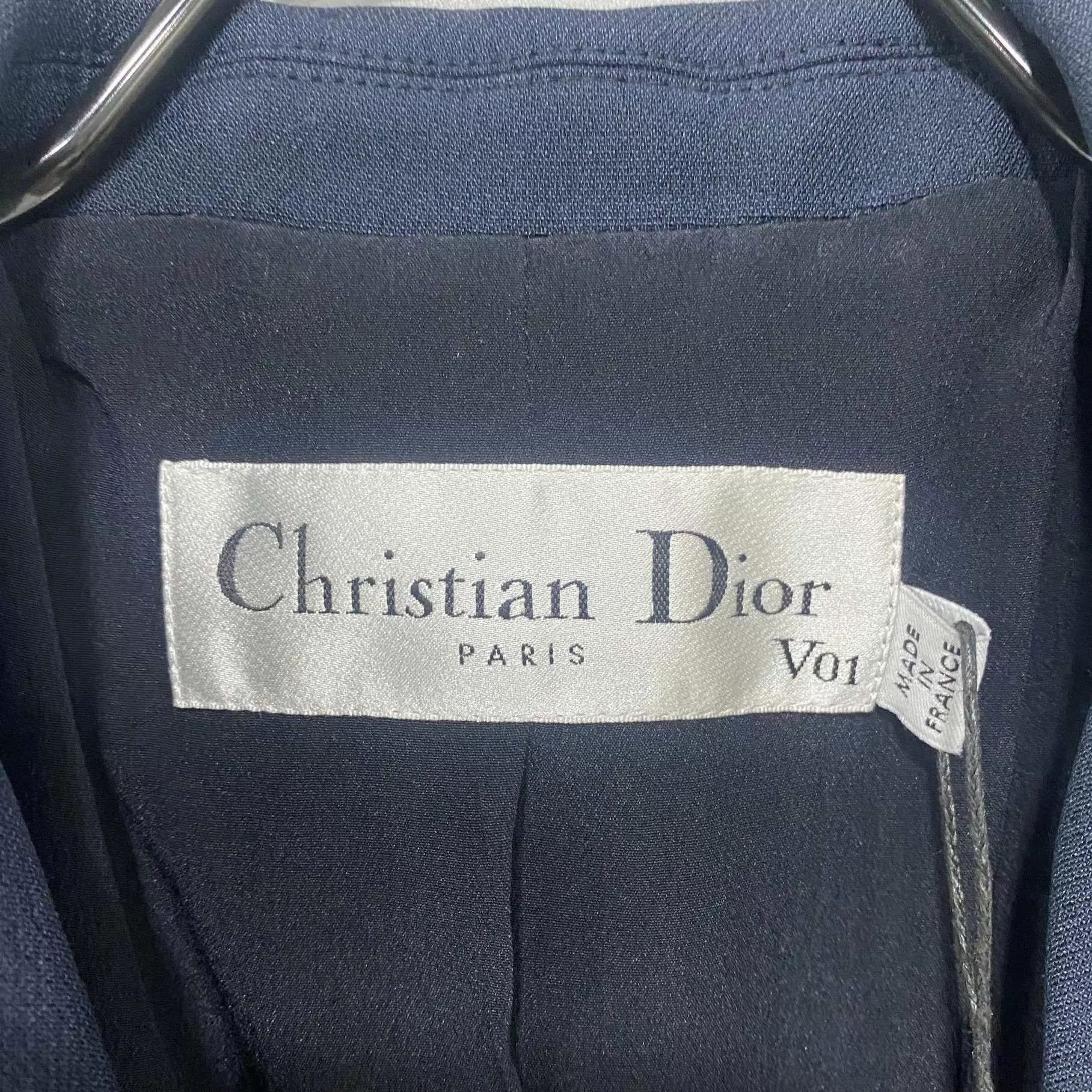 Dior Dior Black Haute Couture Tailored Blazer 40 Size M / US 6-8 / IT 42-44 - 4 Thumbnail