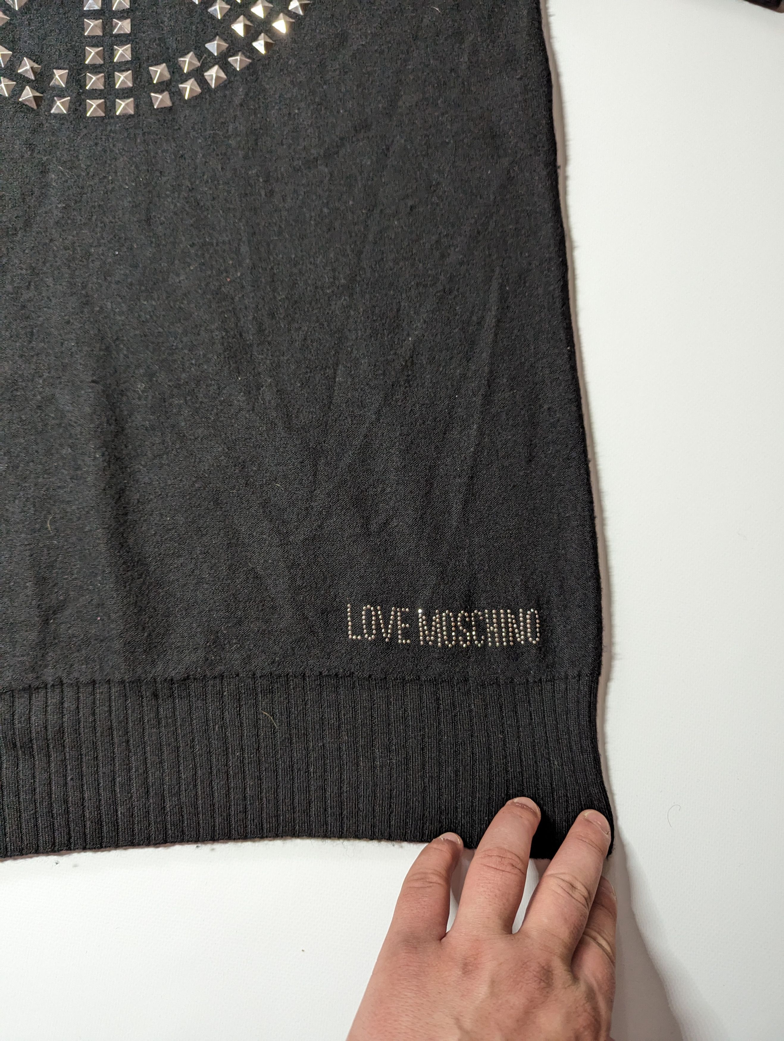 Love Moschino LOVE MOSCHINO Studded wool blend dress Size M / US 6-8 / IT 42-44 - 8 Thumbnail