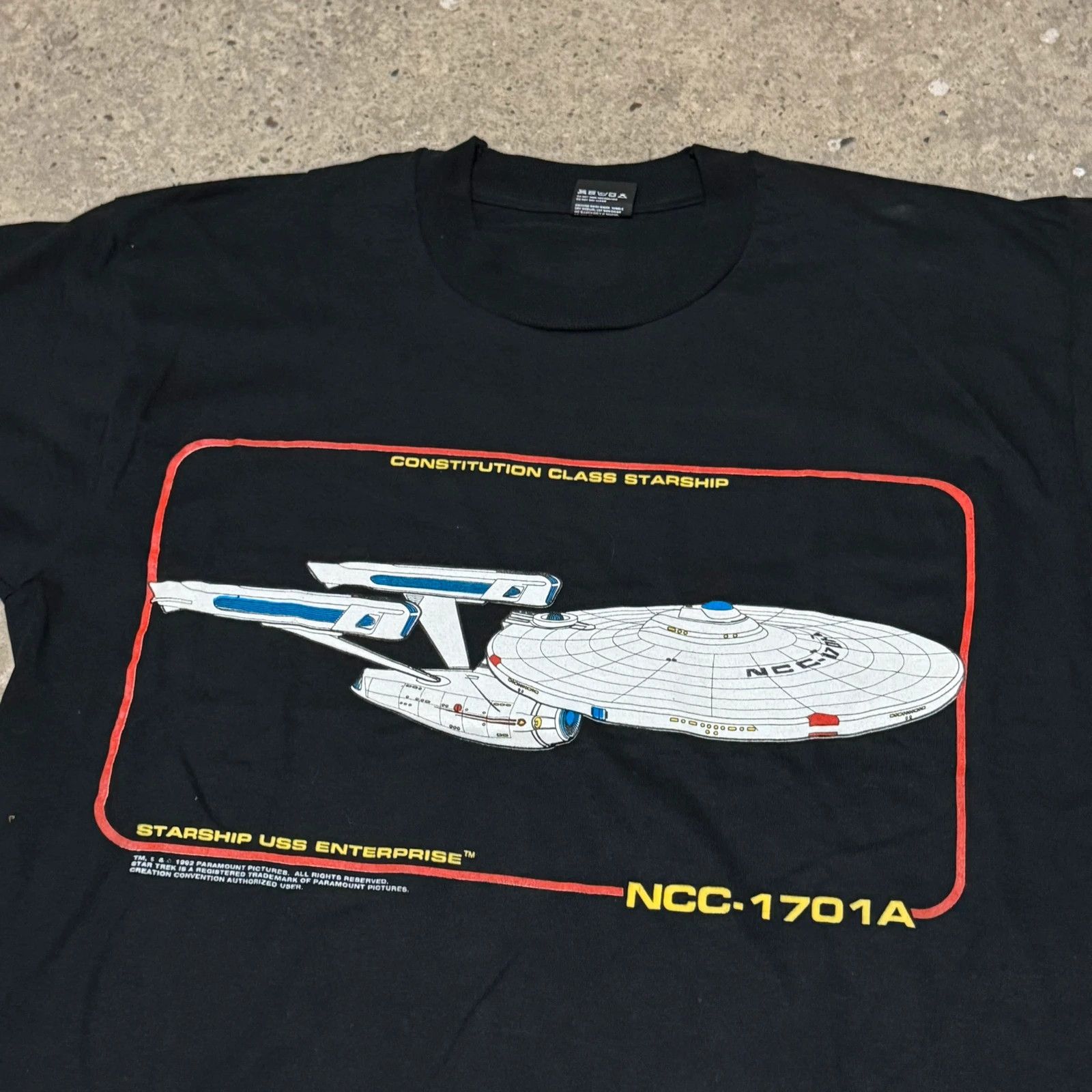 Vintage Vintage Star Treck 90s t-shirt Size US XL / EU 56 / 4 - 3 Thumbnail