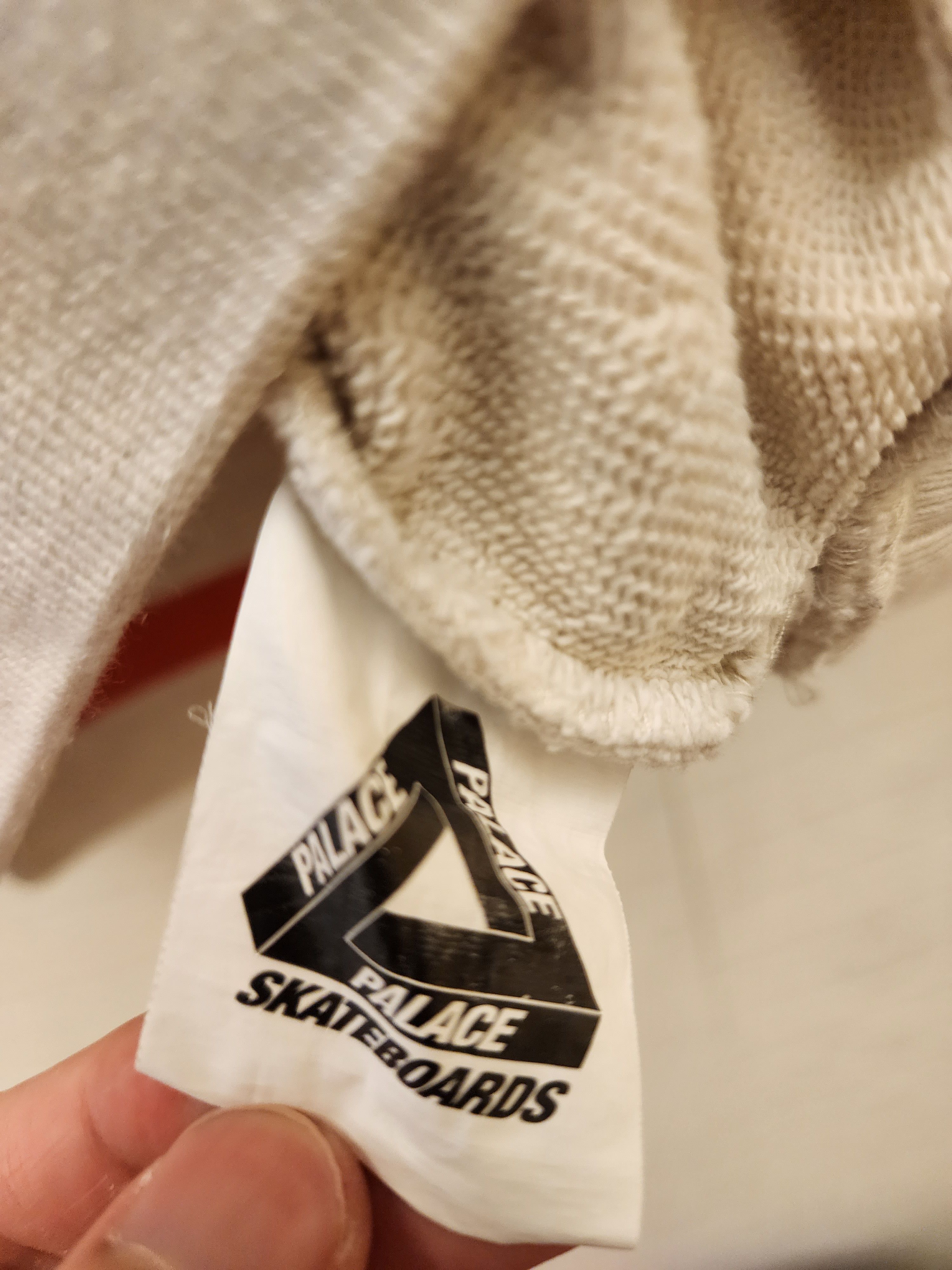 Palace Pal Pal Crew Oatmeal Marl Sweatshirt Size US M / EU 48-50 / 2 - 3 Thumbnail