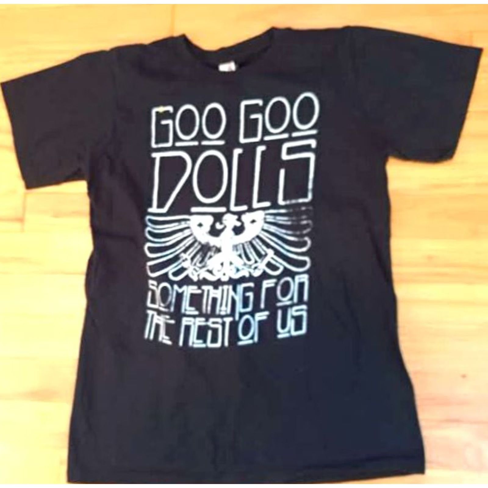 Anvil VINTAGE Goo-Goo Dolls Something for the Rest of Us 2010-2011 Tour Small T-Shirt Women S Black Crew Neck Pullover Short Sleeve Activewear Size S / US 4 / IT 40 - 3 Thumbnail