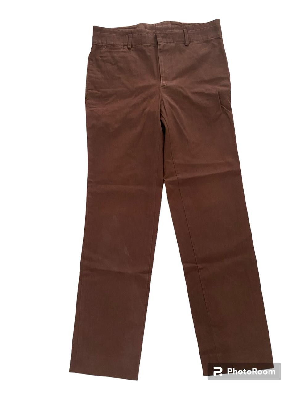 image of Hermes Chinos Trousers Pants in Brown, Men's (Size 32)