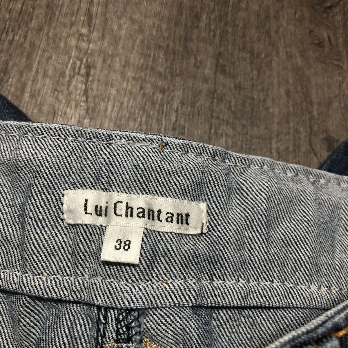 Designer × Japanese Brand Lui Chantant Multi Pocket Jeans Cargo Style Unisex Design Size US 32 / EU 48 - 25 Thumbnail