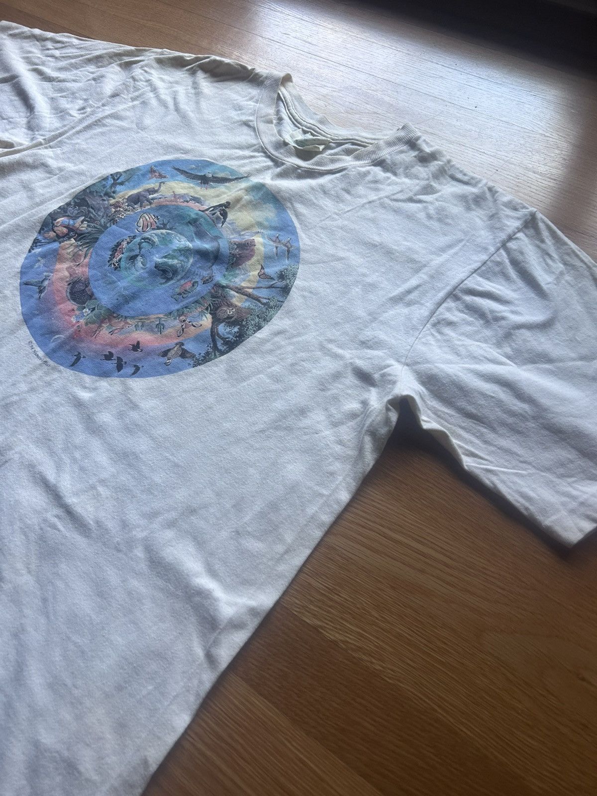 Anvil Humanitees vintage 1994 graphic shirt “circle of life” xl Size US XL / EU 56 / 4 - 6 Thumbnail